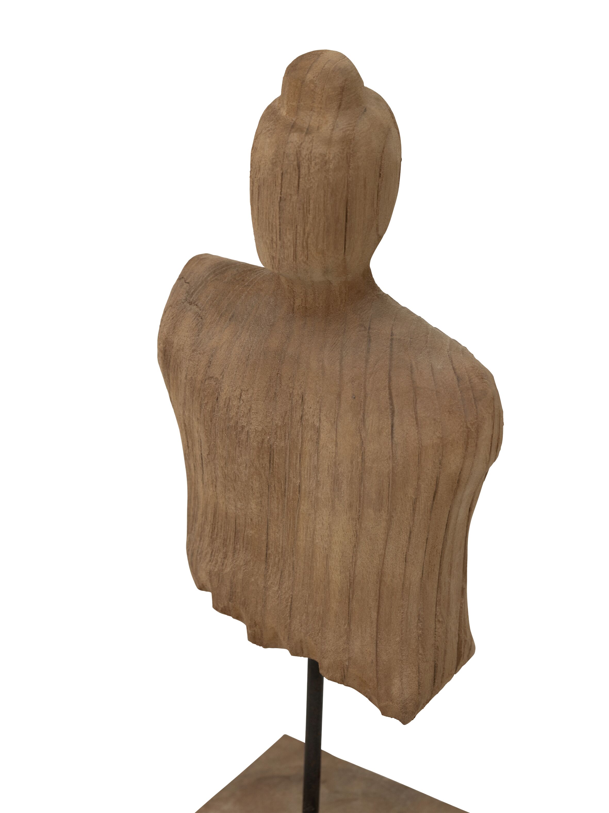 Skulptur Torso Teakholz - MUST Living
