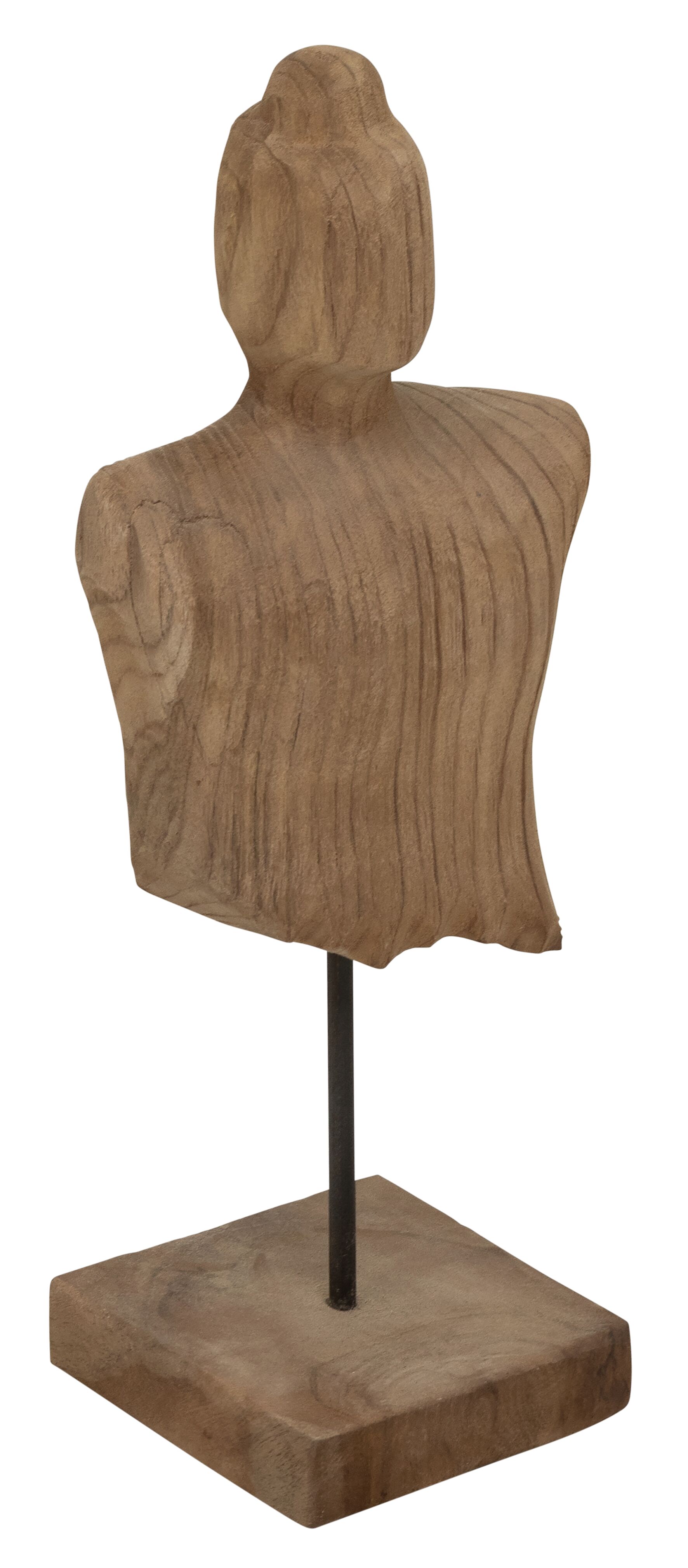 Skulptur Torso Teakholz - MUST Living