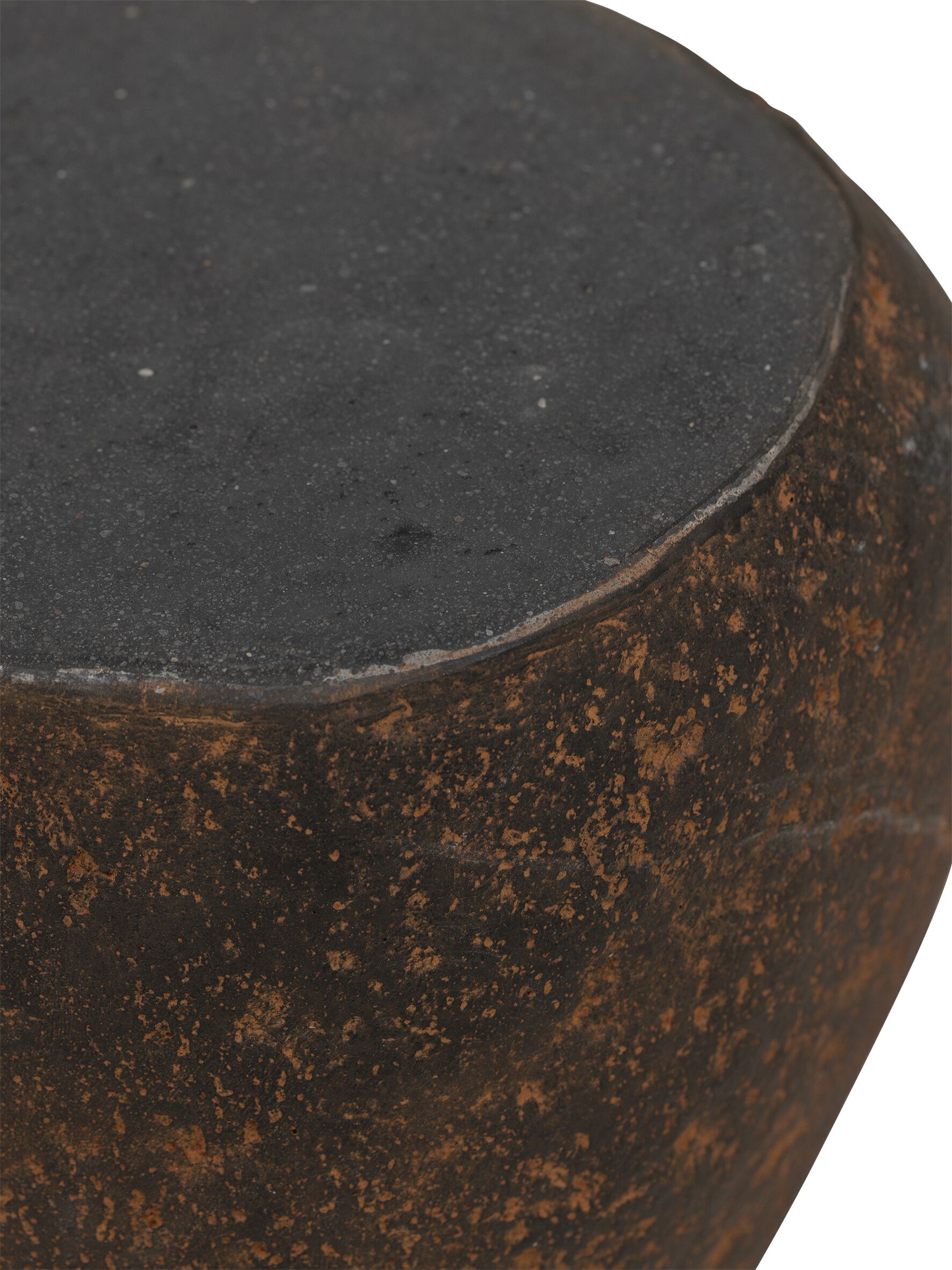 Rock Round Concrete Coffee Table - MUST Living