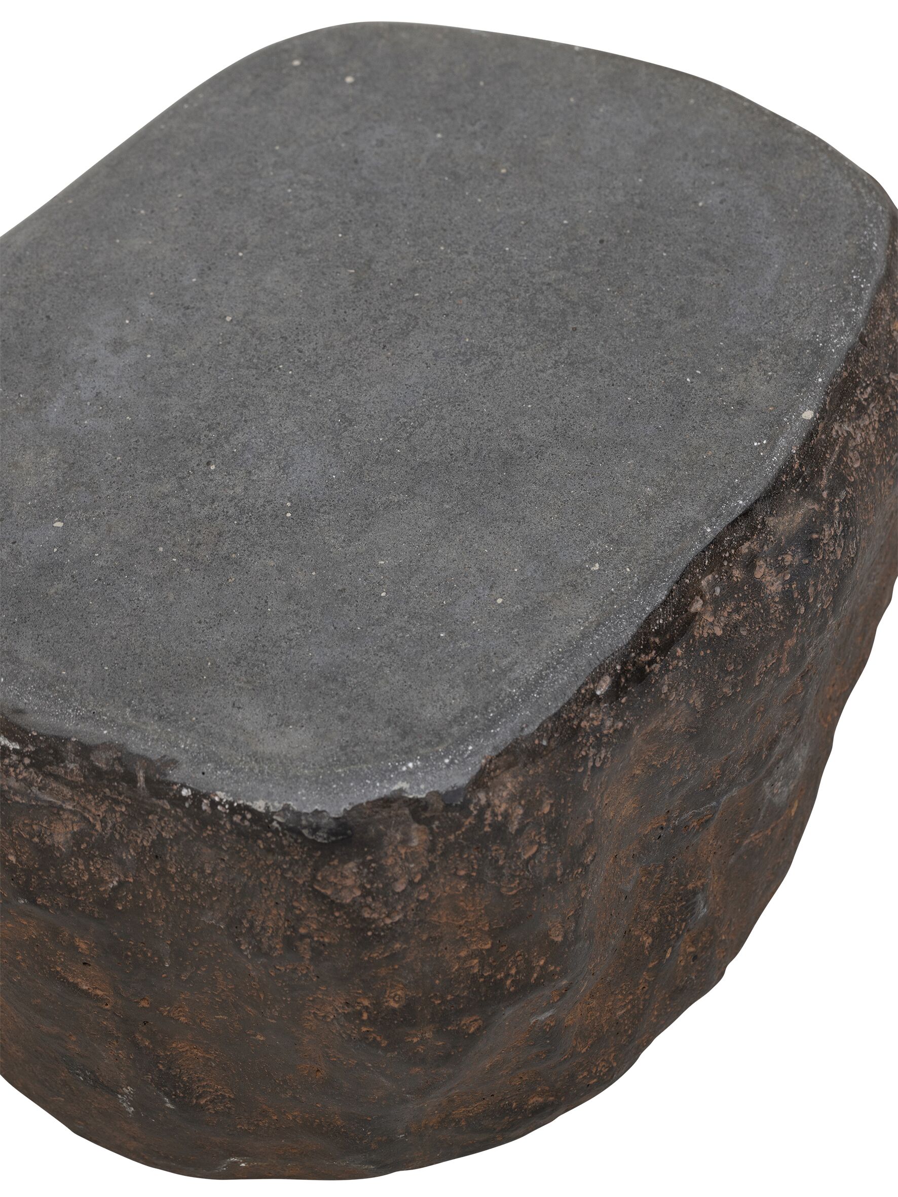 Couchtisch Rock rund Beton - MUST Living