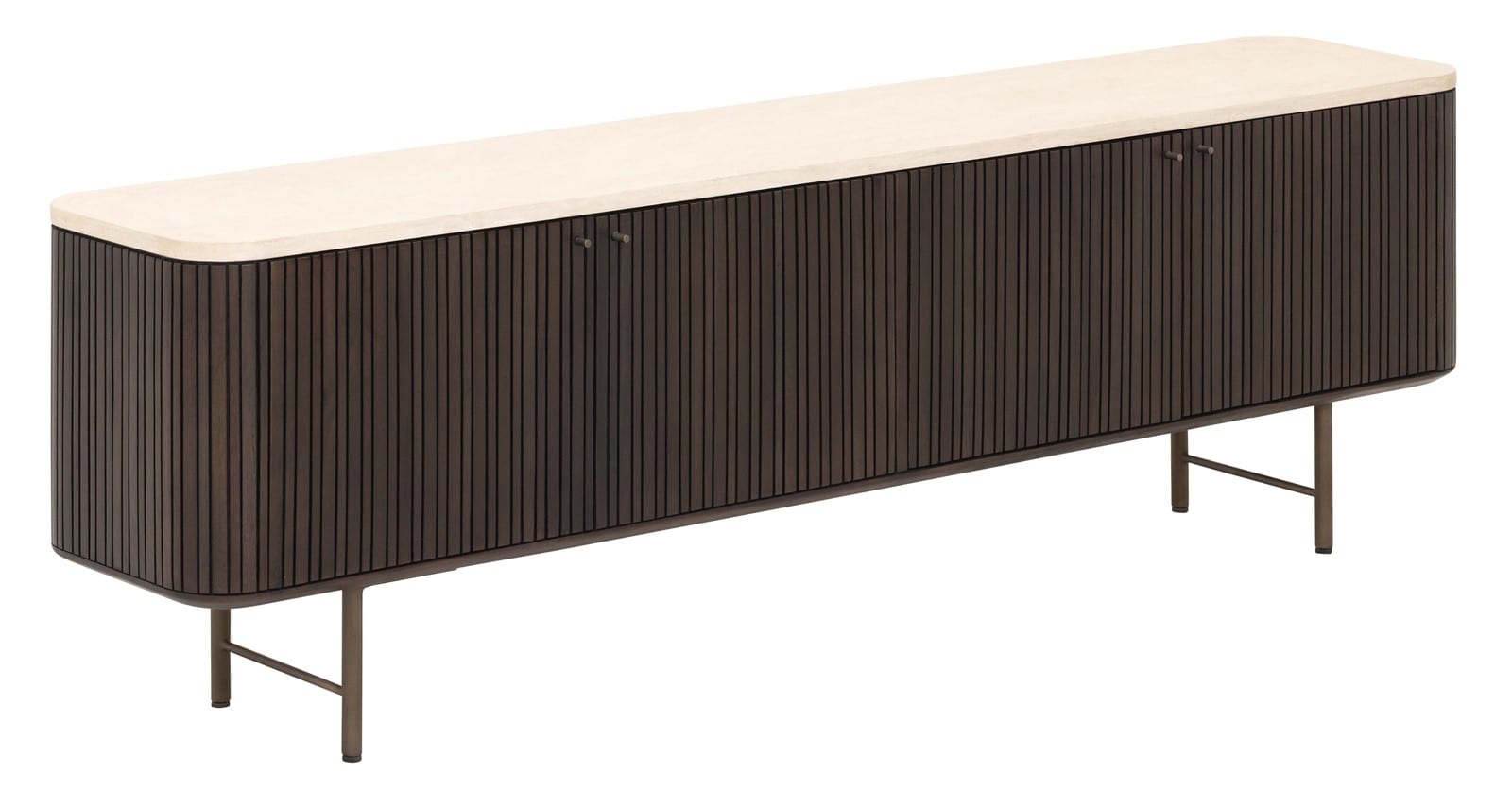 TV-Board Maroon mittel - DTP Home