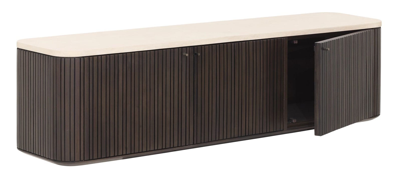 Mueble de TV Maroon small flotante - DTP Home