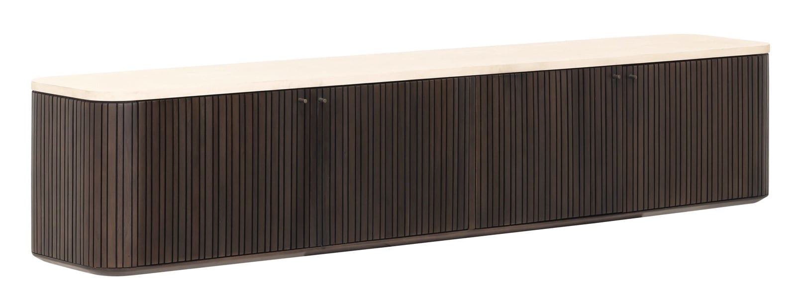 Tv-meubel Maroon medium zwevend - DTP Home