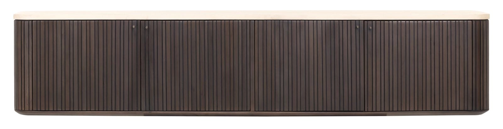 Mueble de TV Maroon mediano suspendido - DTP Home