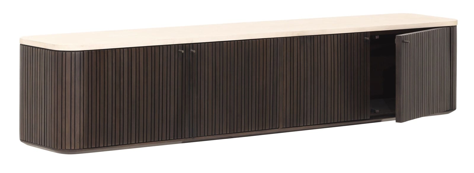 Mueble de TV Maroon mediano suspendido - DTP Home