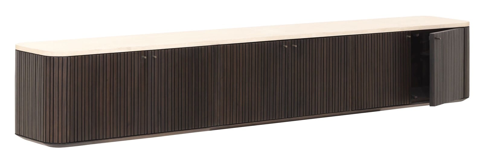 Mueble de TV Maroon large flotante - DTP Home
