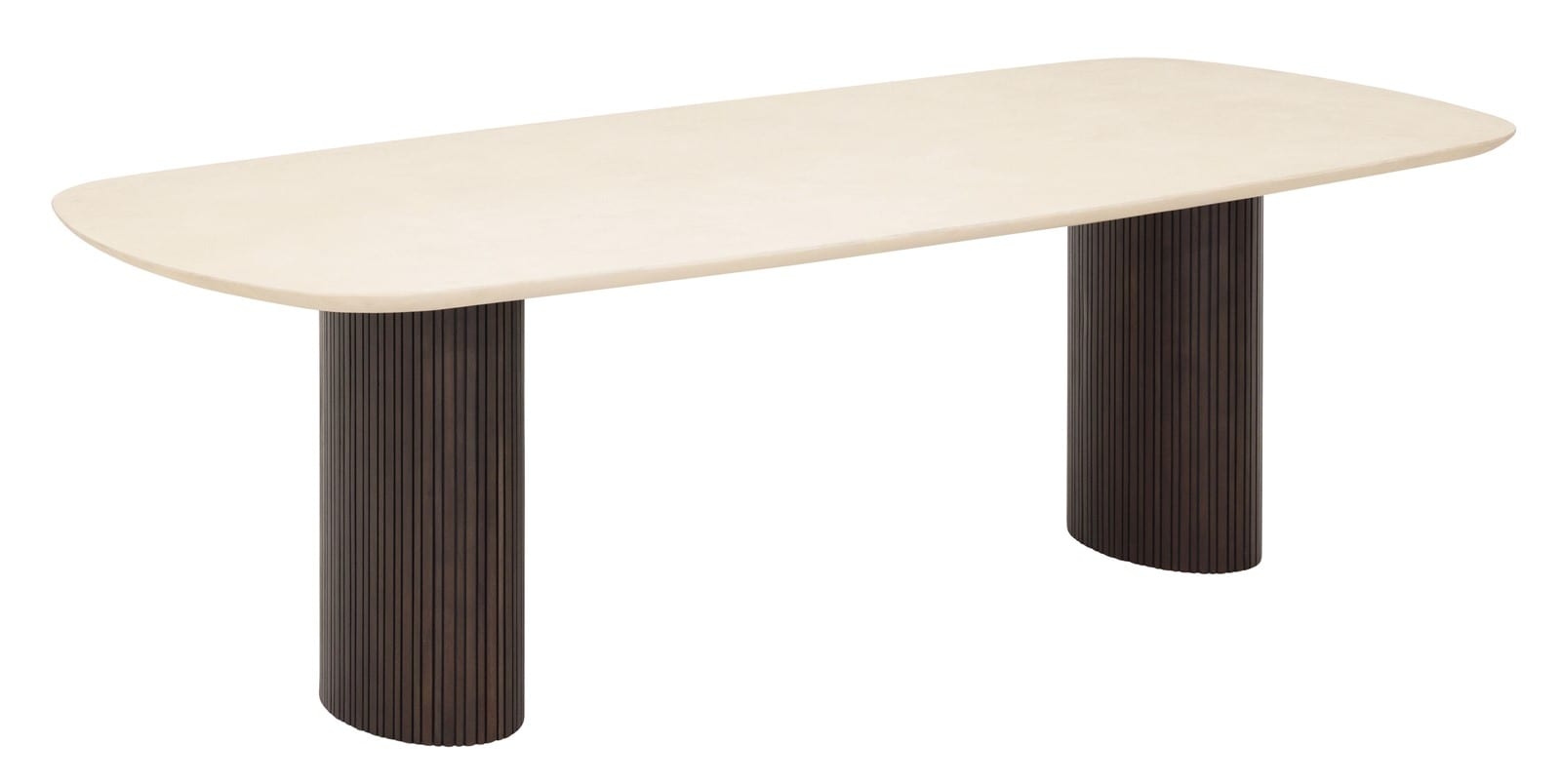 Esstisch Maroon dänisch oval 240 - DTP Home