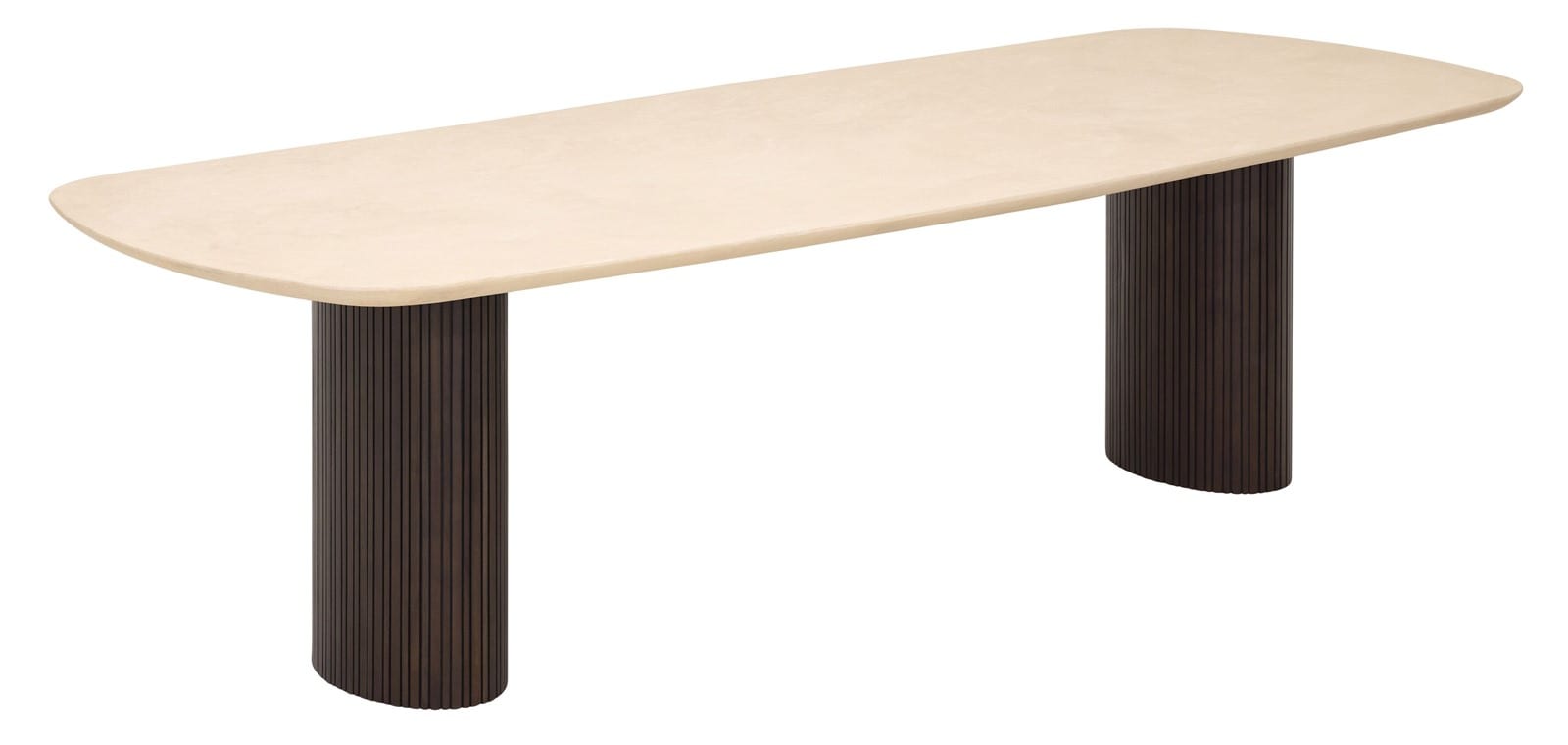 Esstisch Maroon dänisch oval 270 - DTP Home