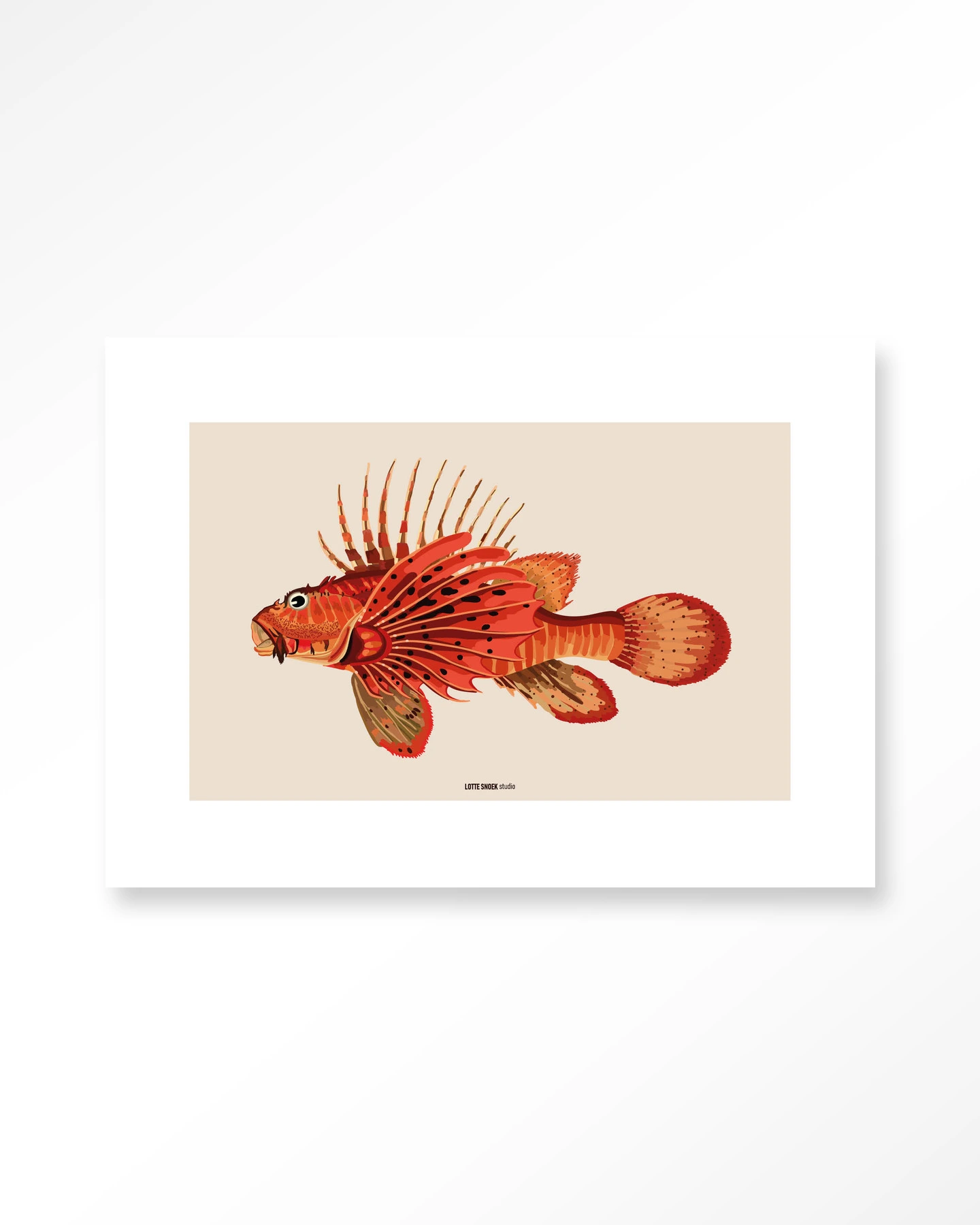 Art print Le Diable - Urban Cotton - Urban Cotton