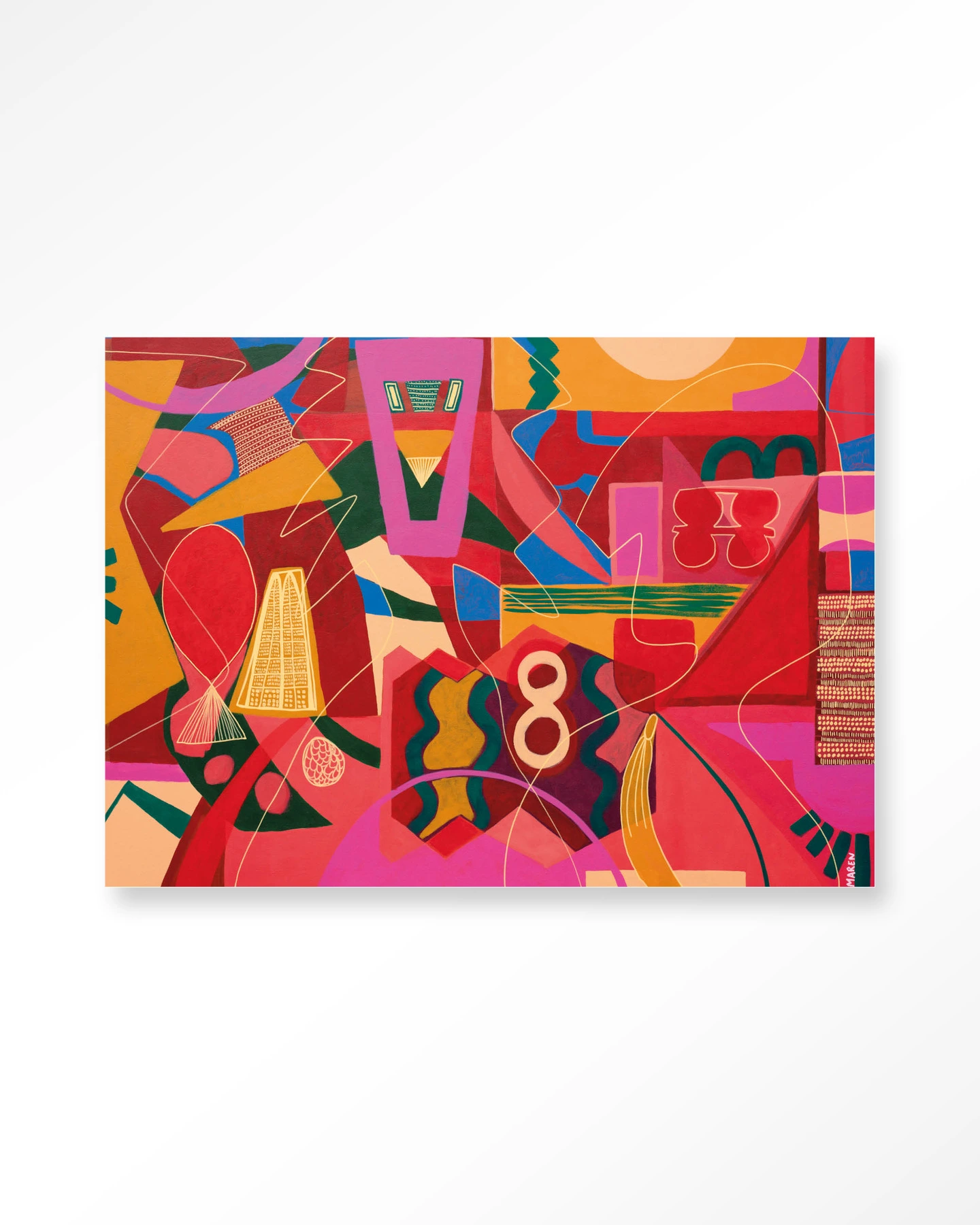 Wall Hanging Una Noche de Jazz - Urban Cotton - Urban Cotton