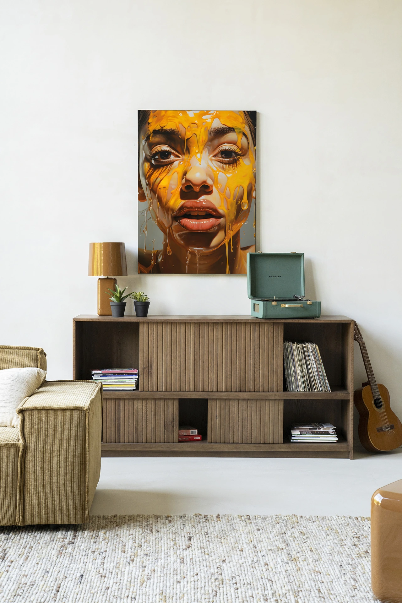 Wandkleed Honey - Urban Cotton