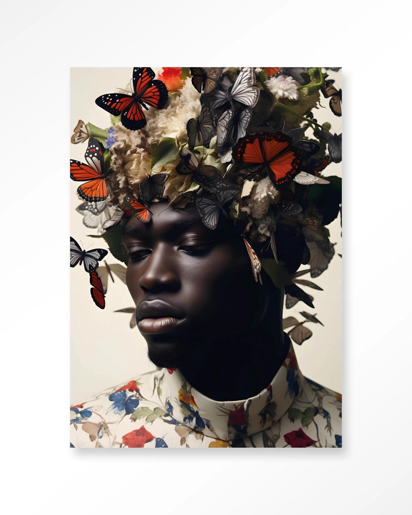Wandkleed Papillon - Urban Cotton - Urban Cotton