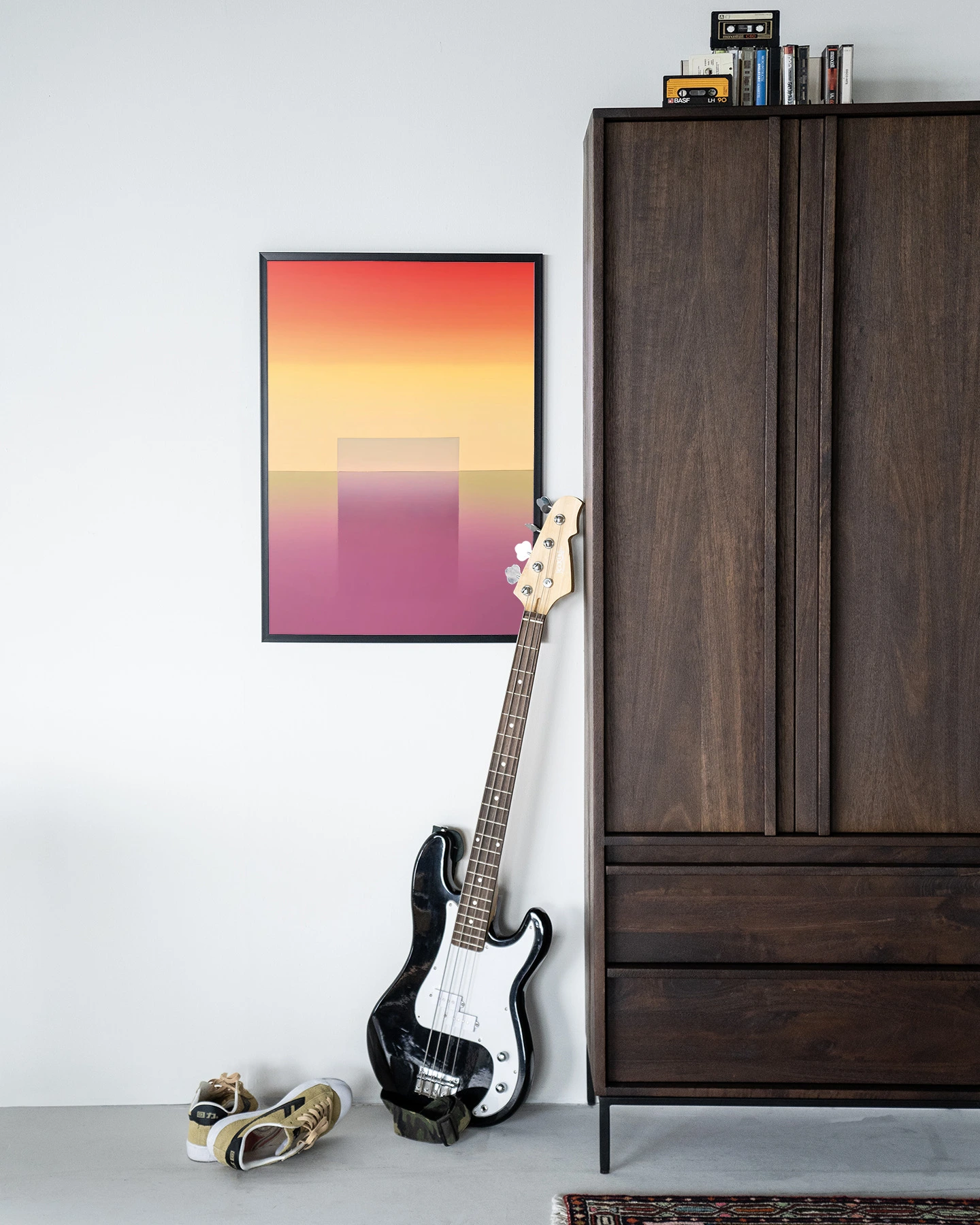 Wandkleed Gradient 1 - Urban Cotton