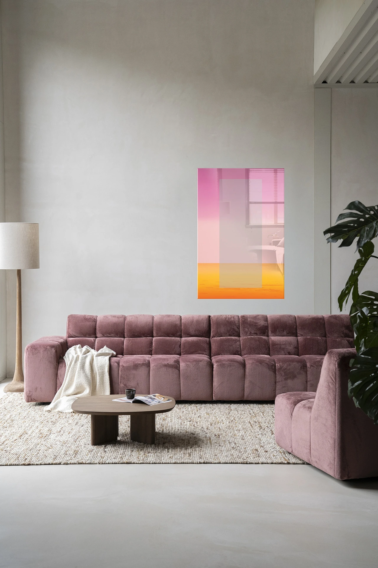 Wandteppich Gradient 2 - Urban Cotton
