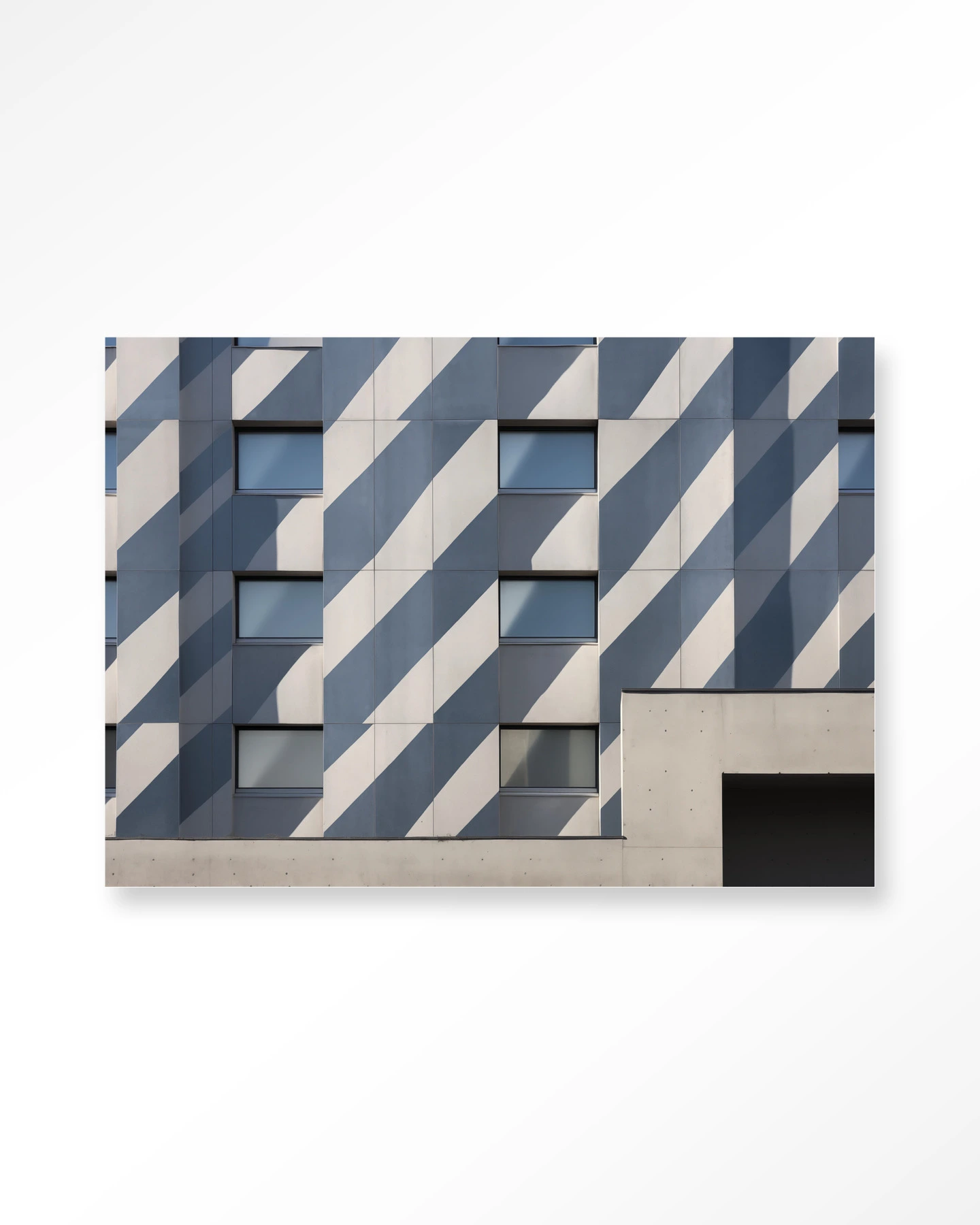 Wandteppich Shadows In Line - Urban Cotton