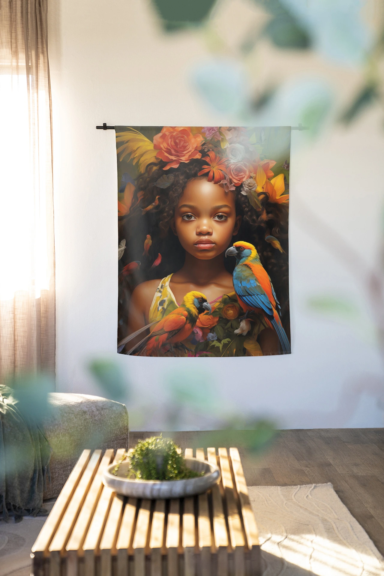 Wandteppich Omobola - Urban Cotton