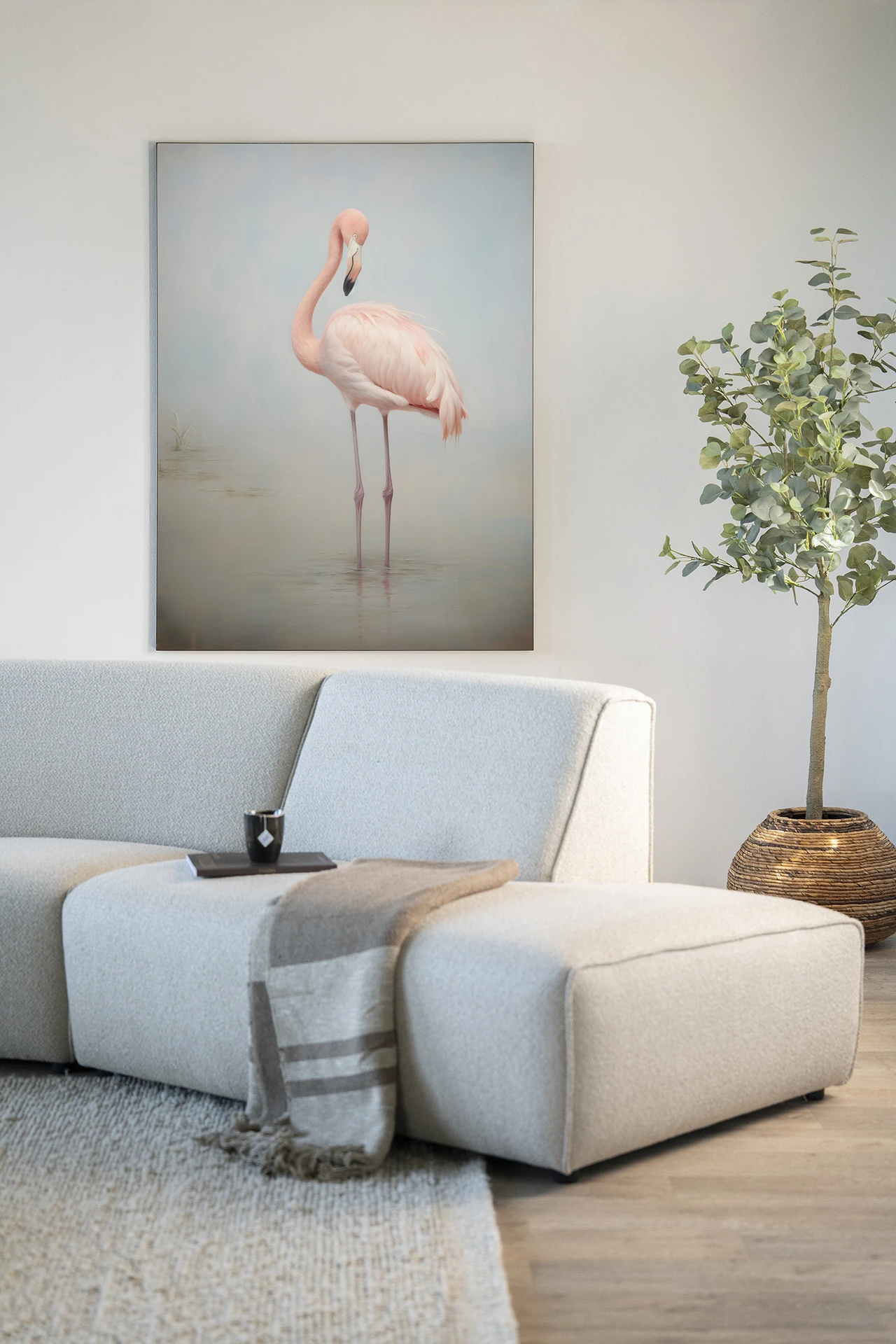 Wandteppich Flamingo Vintage - Urban Cotton