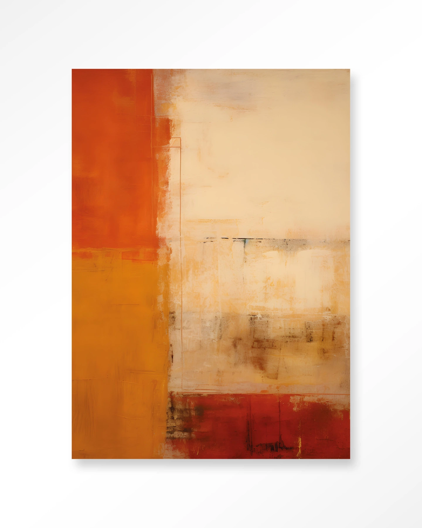 Wandteppich Rusty Abstract - Urban Cotton - Urban Cotton