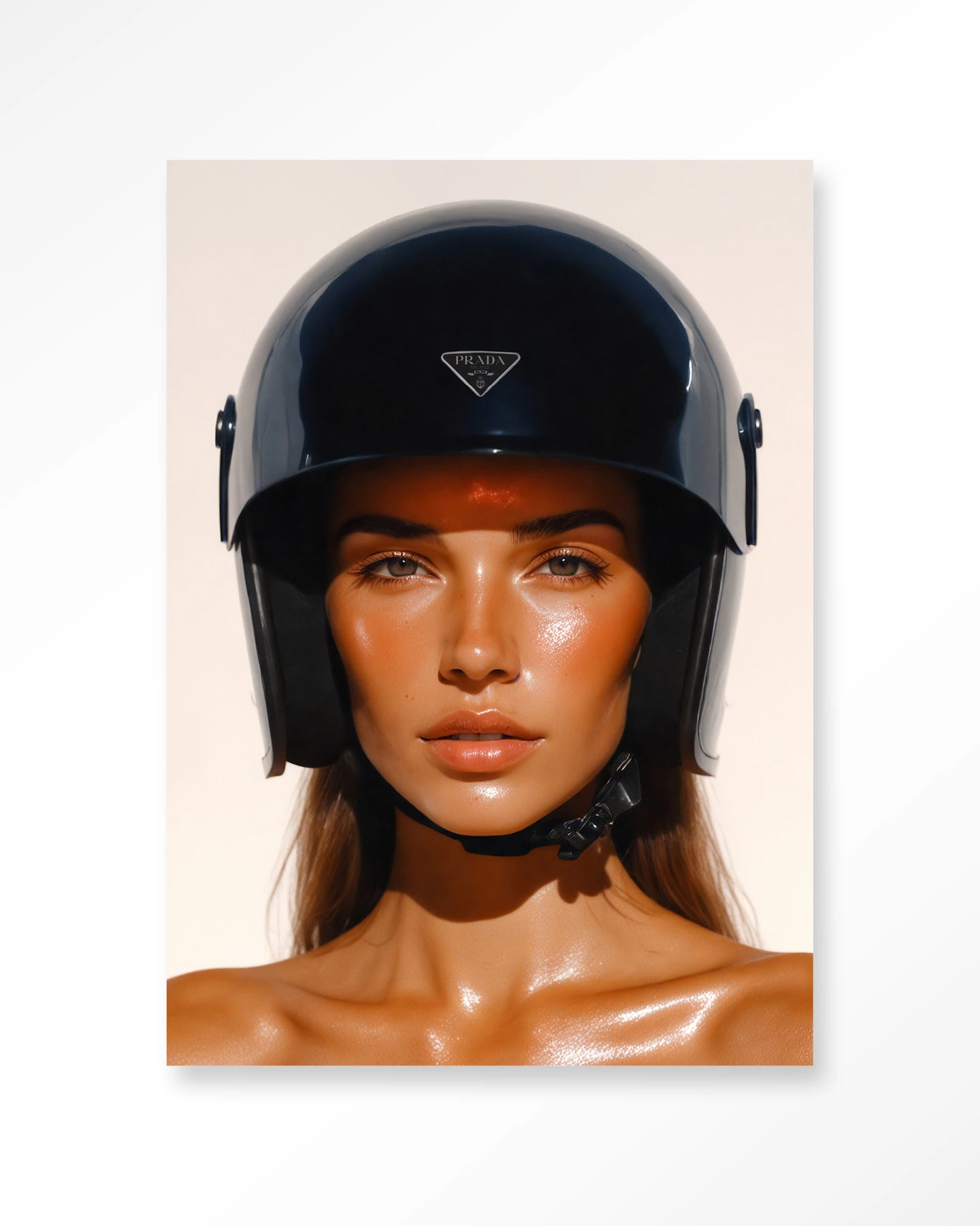 Wall Hanging Prada Helmet - Urban Cotton - Urban Cotton