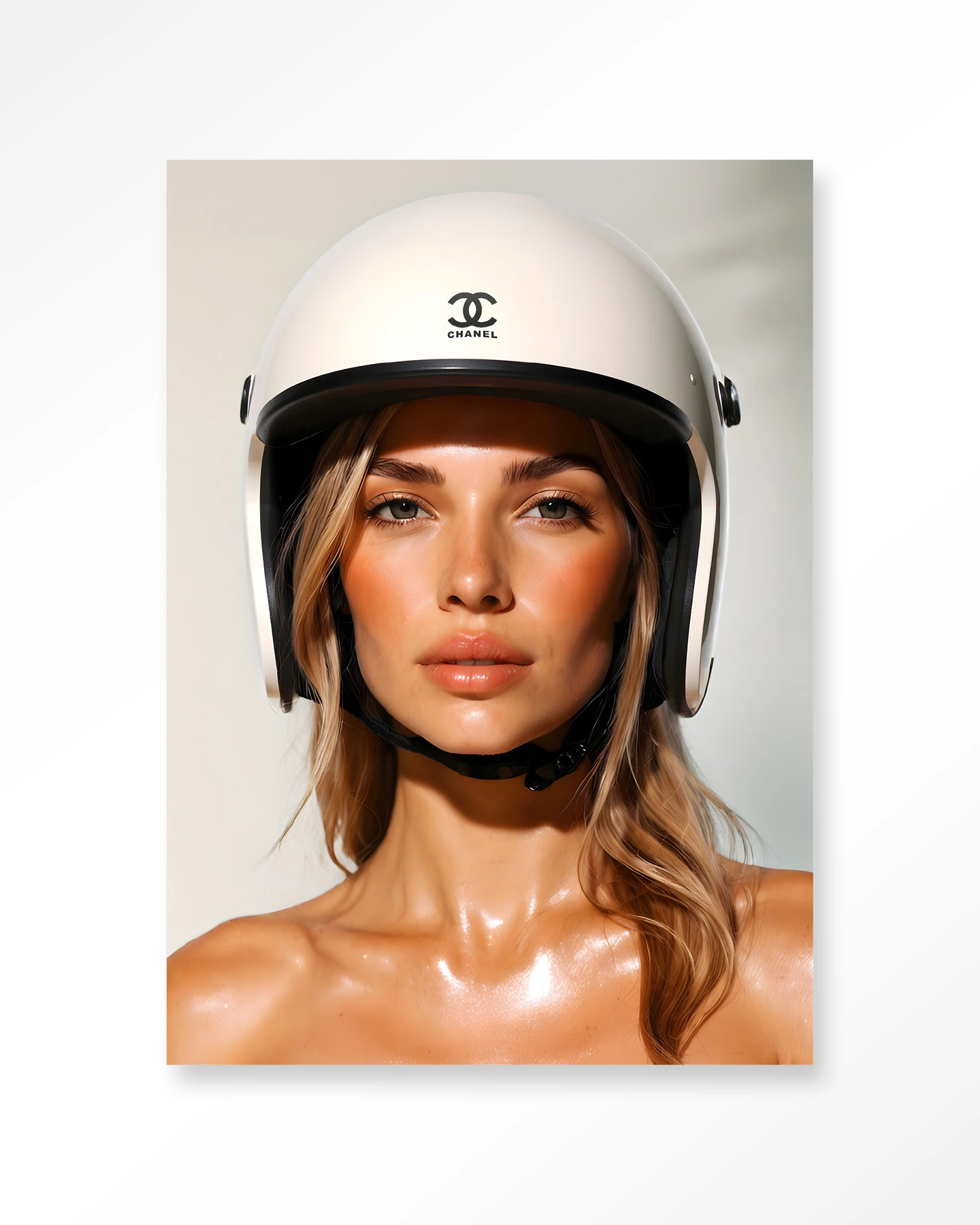 Wandteppich Chanel Helmet - Urban Cotton - Urban Cotton