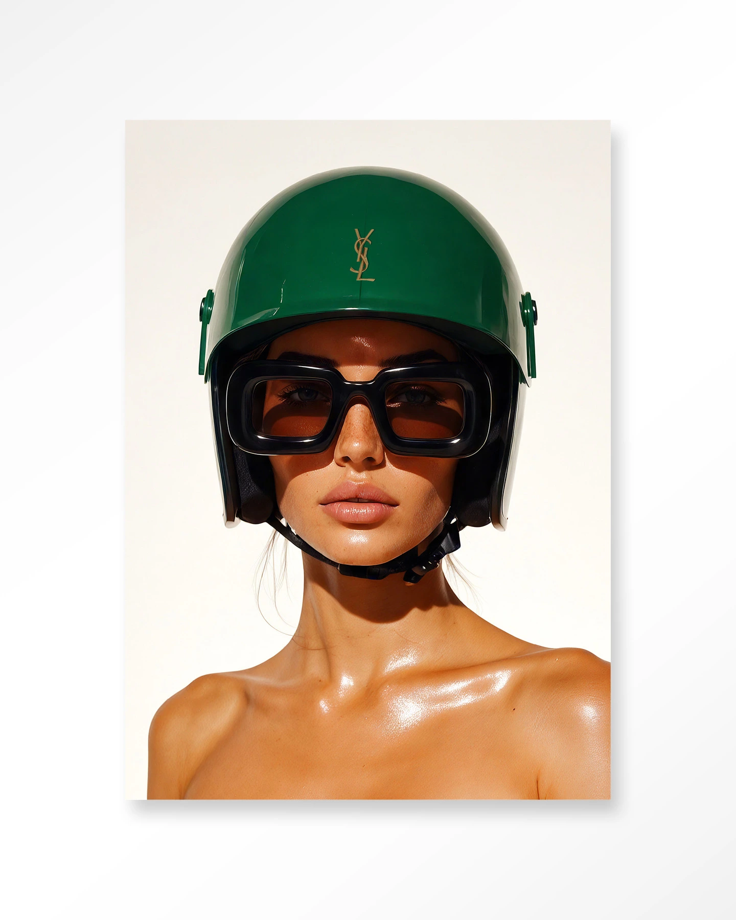 Wall Hanging Saint Laurent Helmet - Urban Cotton - Urban Cotton