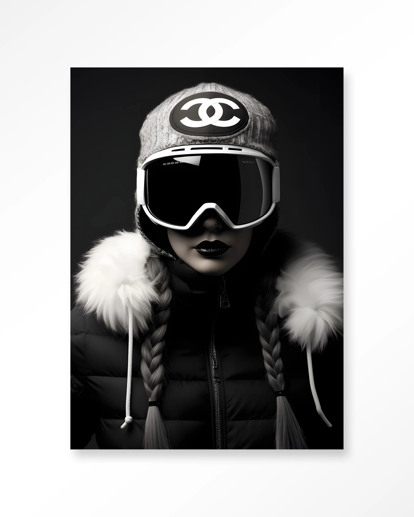Wall Hanging Luxury Snow Girl - Urban Cotton - Urban Cotton