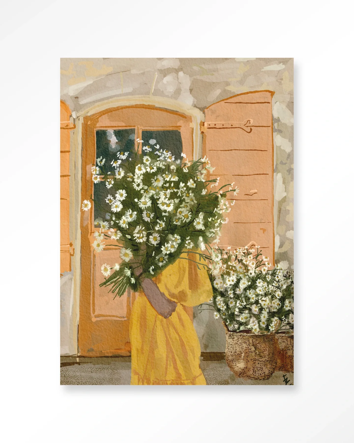 Wandteppich Daisy Lady - Urban Cotton - Urban Cotton