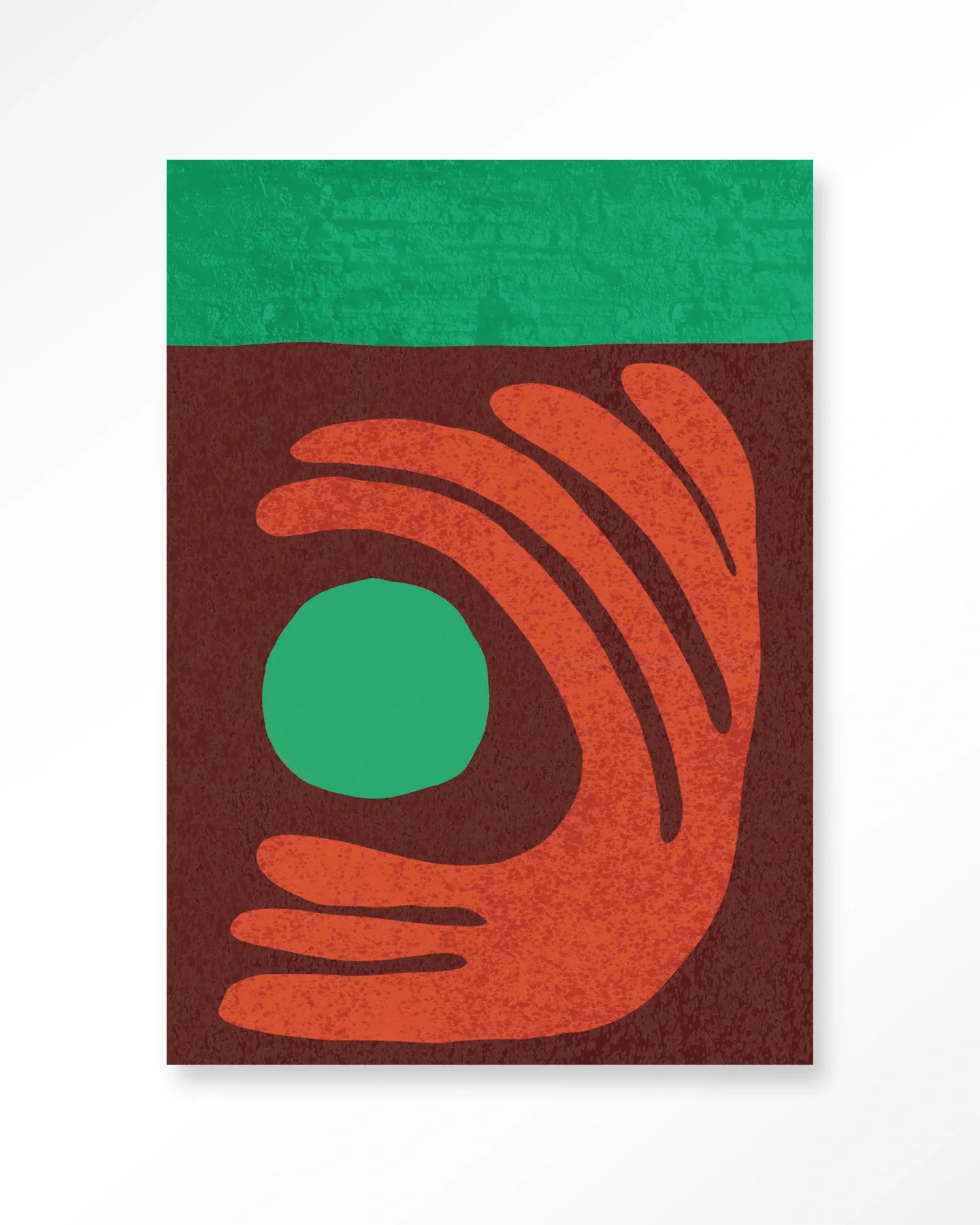 Wall Hanging Elements Green - Urban Cotton - Urban Cotton
