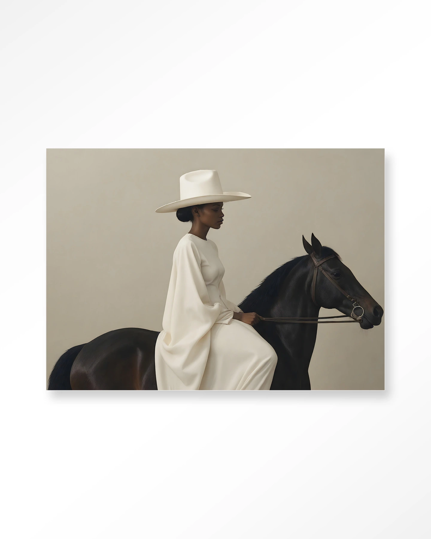 Wall Hanging Beige Rider - Urban Cotton - Urban Cotton
