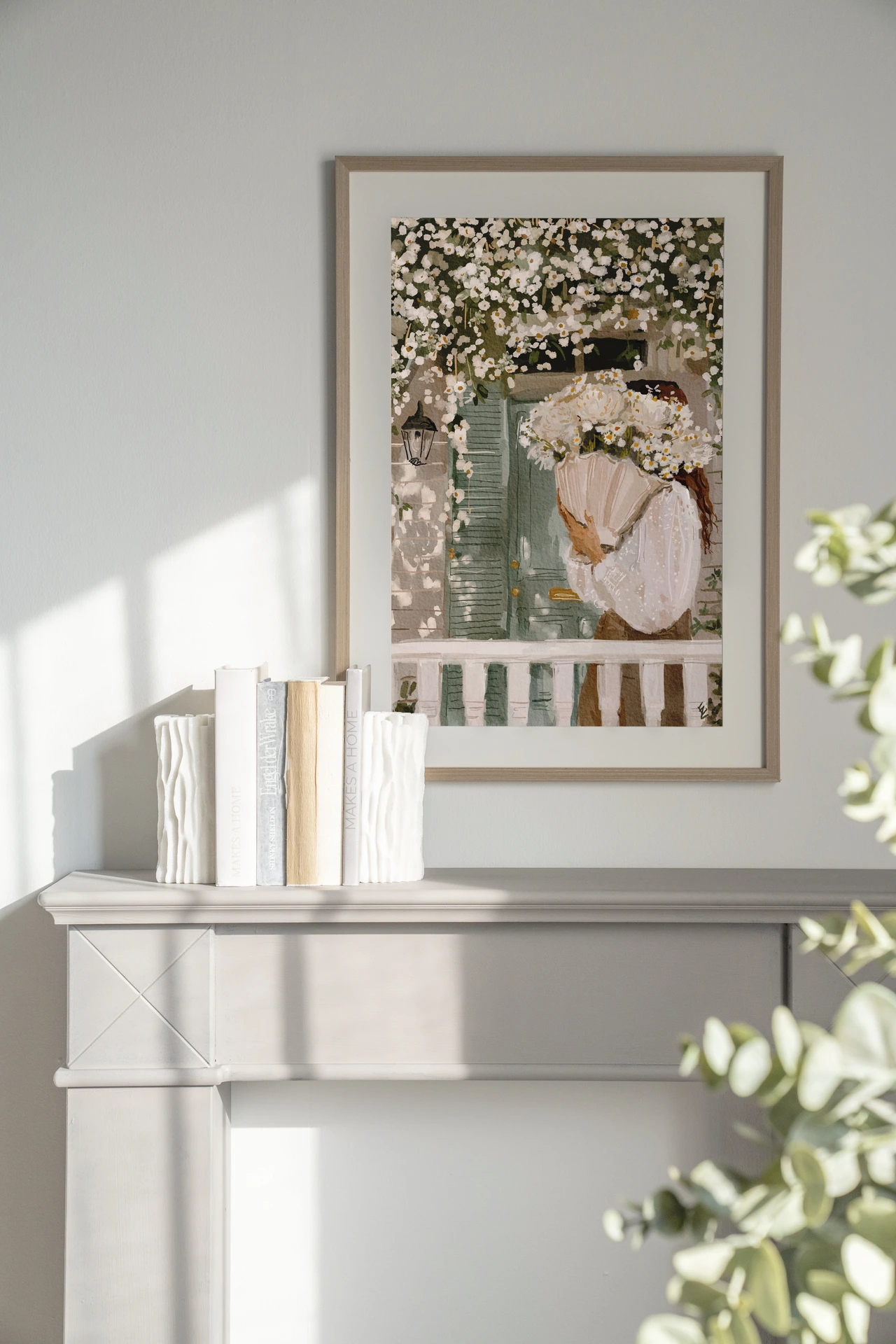 Wall Hanging White Spring - Urban Cotton