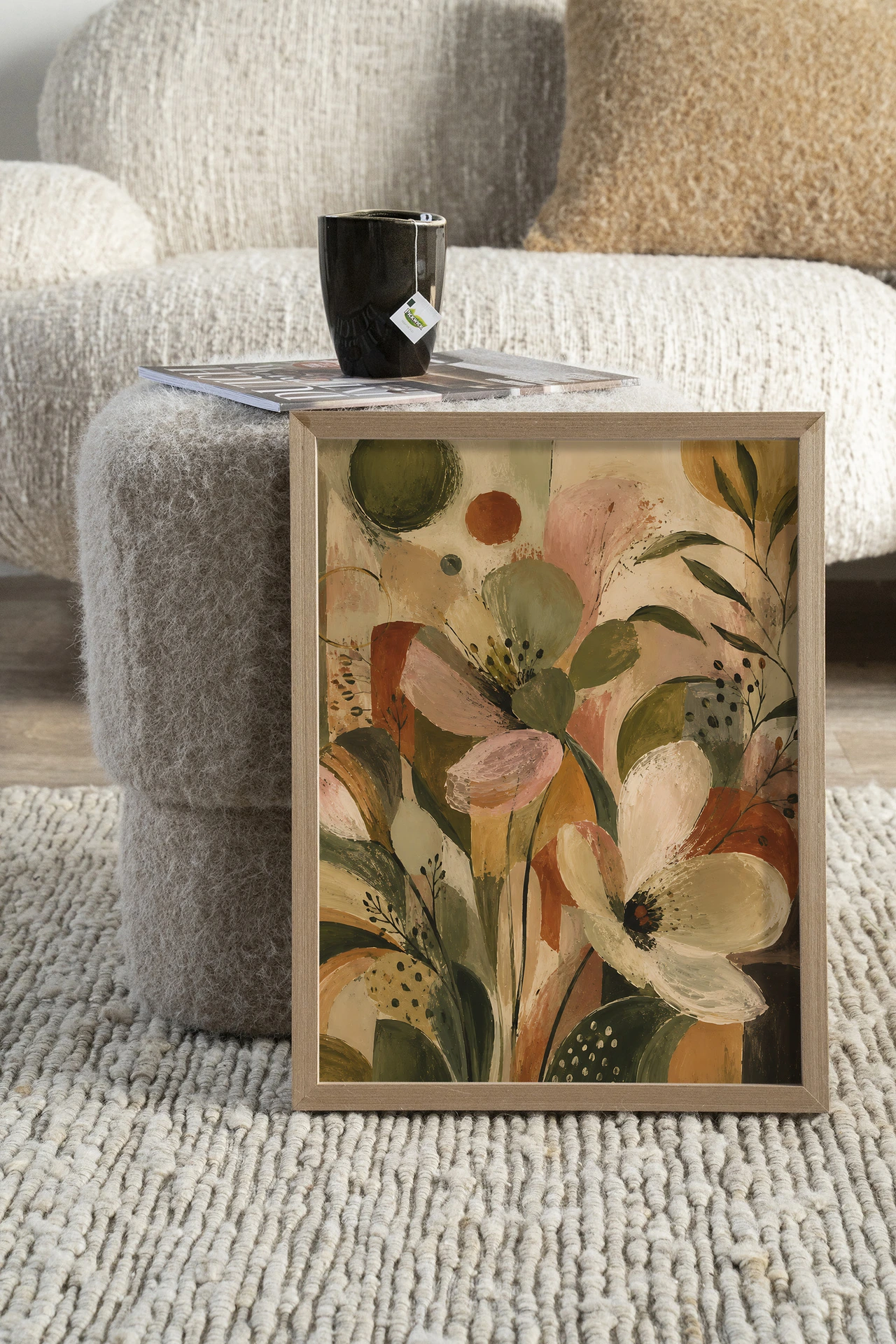 Wandkleed Secret Garden Green - Urban Cotton