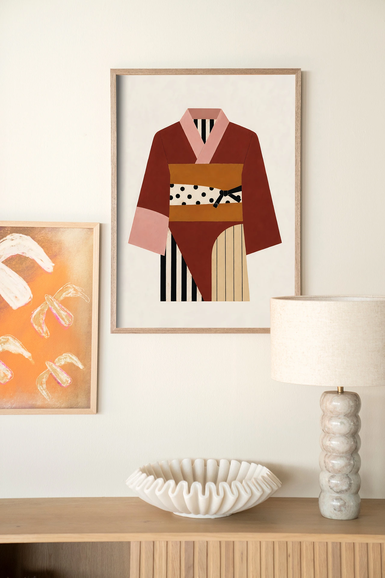 Wall Hanging Kimono Ichi - Urban Cotton
