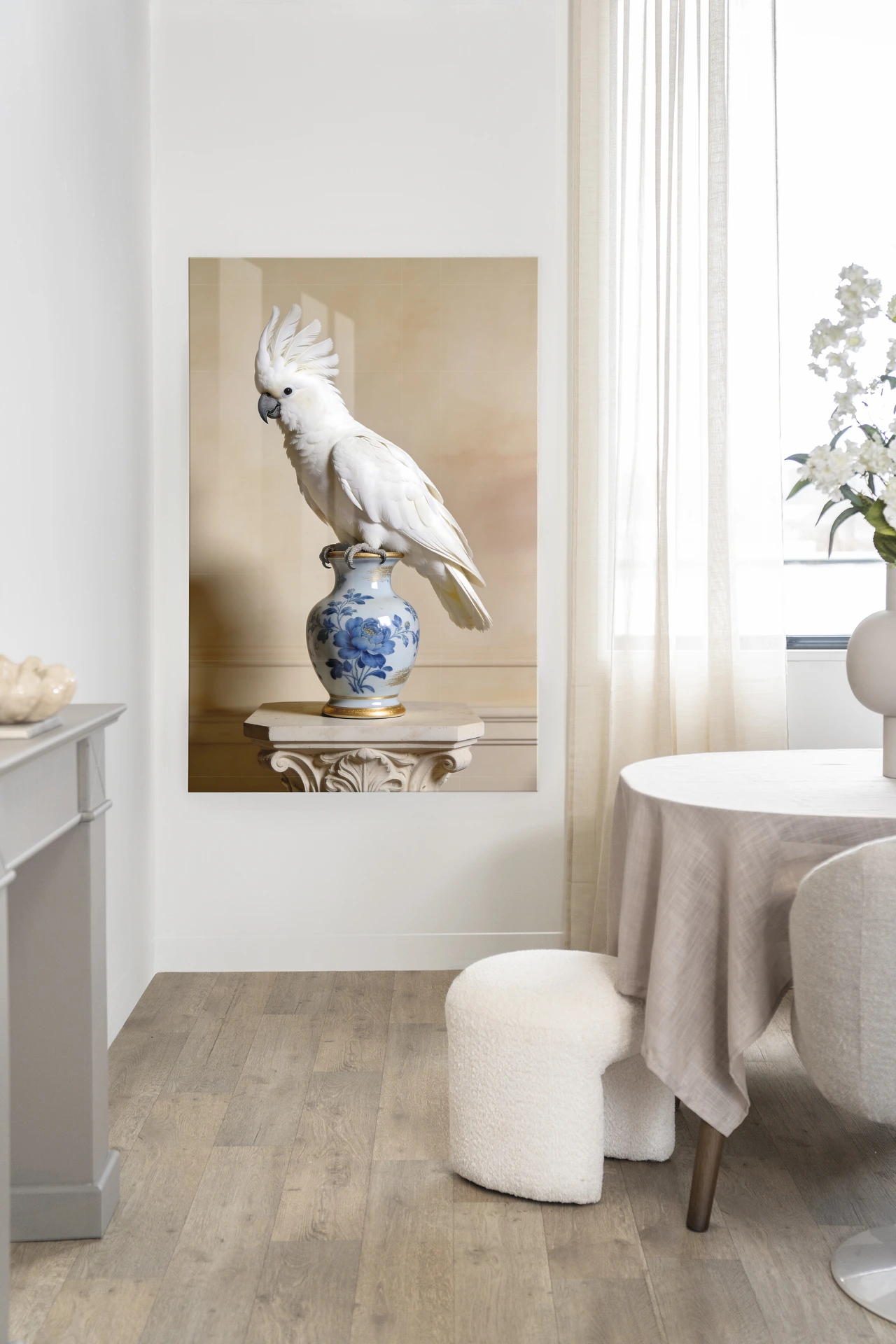Wall Hanging Pearl Parrot - Urban Cotton