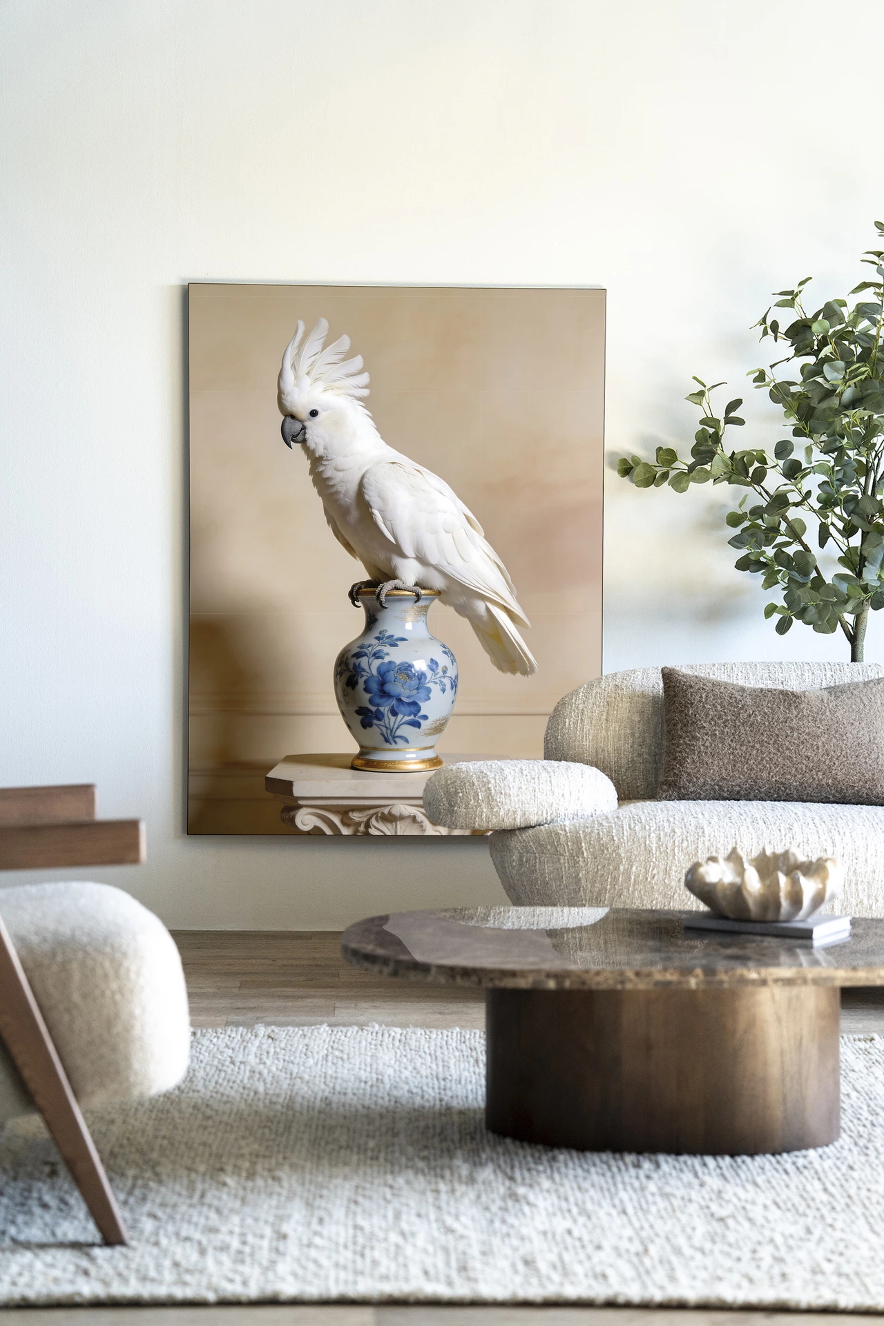 Wall Hanging Pearl Parrot - Urban Cotton