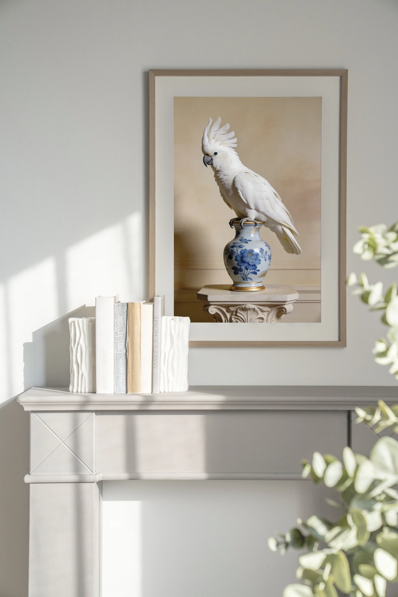 Wall Hanging Pearl Parrot - Urban Cotton