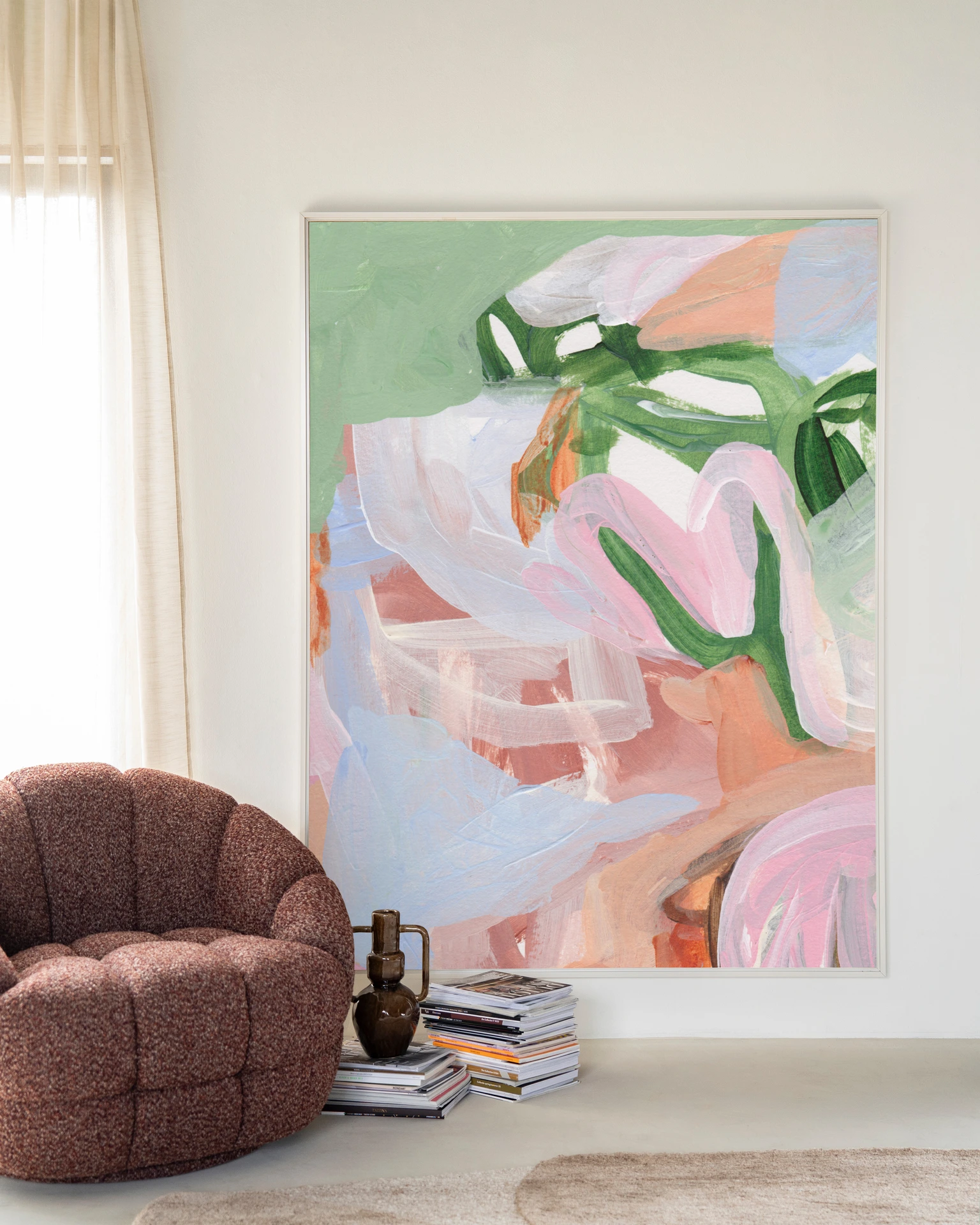 Wall Hanging Bloom In Bliss - Urban Cotton