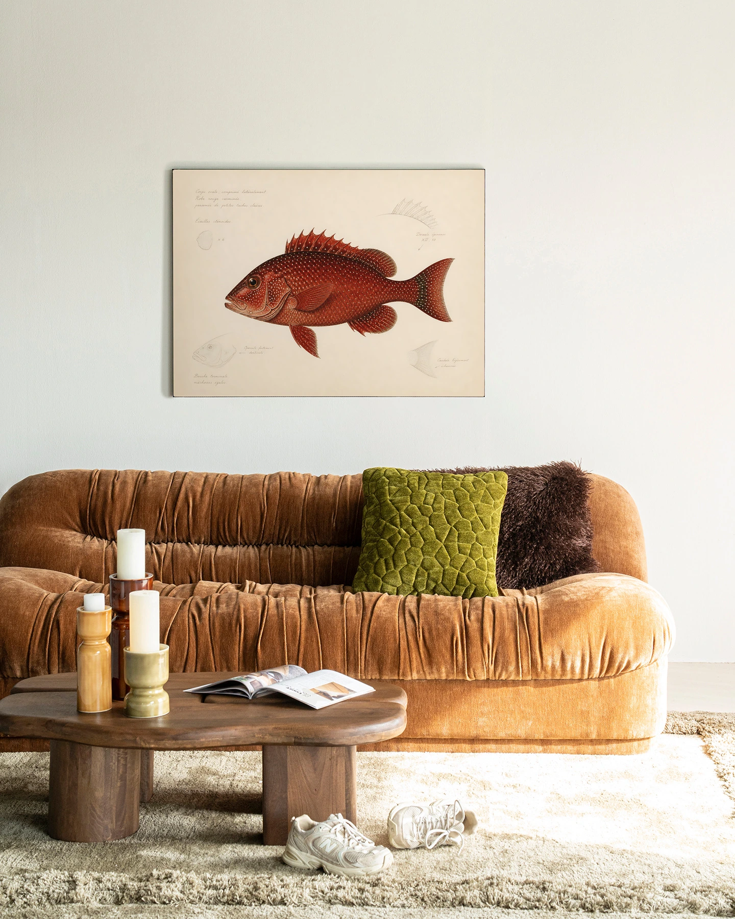 Wall Hanging Red Snapper - Urban Cotton