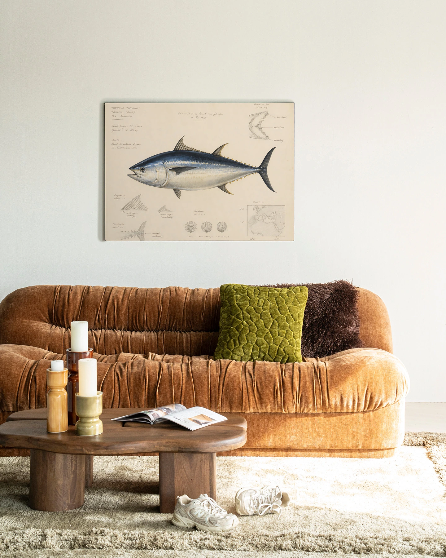 Wall Hanging Tuna Fish - Urban Cotton