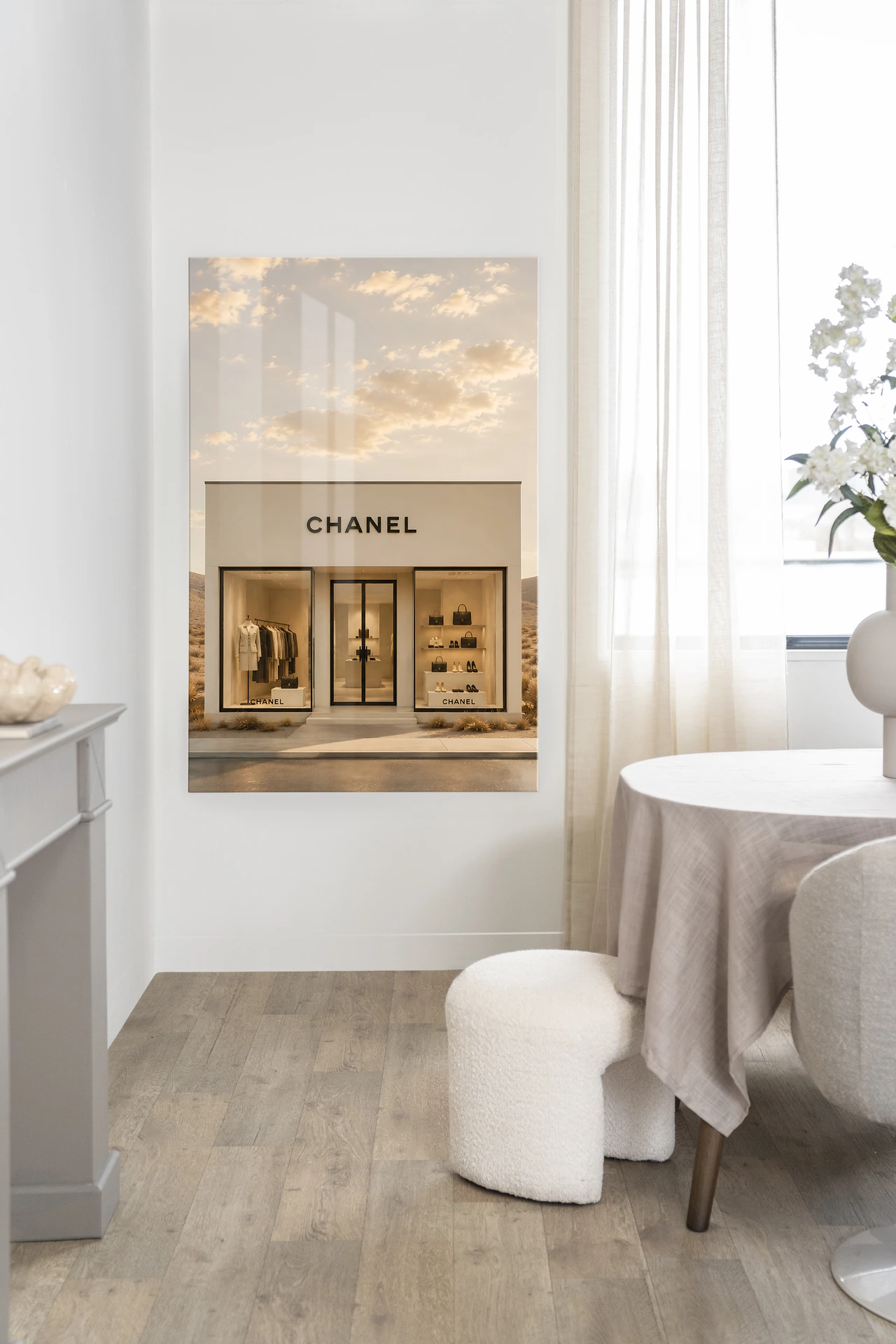 Wall Hanging Luxury Boutique White - Urban Cotton