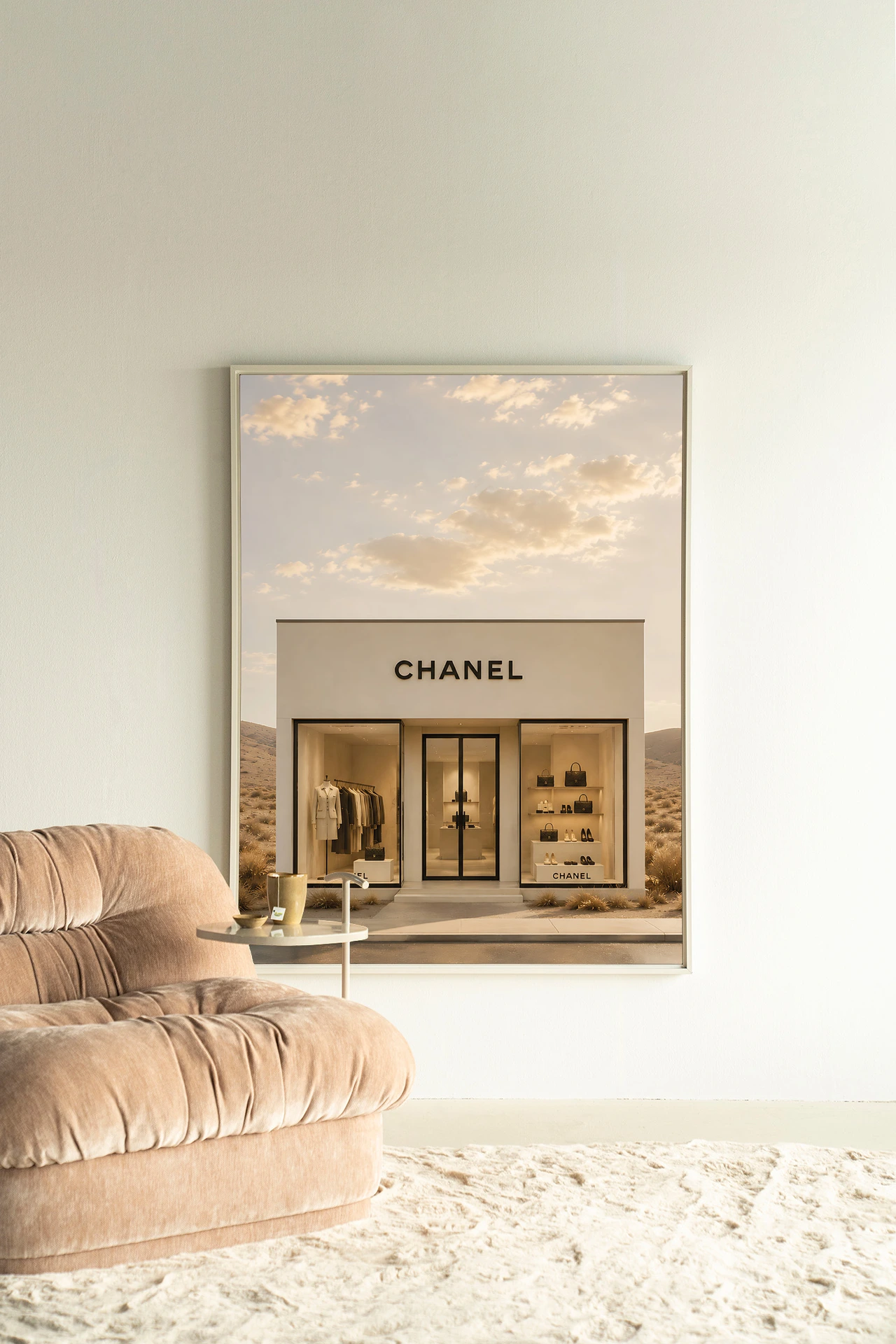 Wall Hanging Luxury Boutique White - Urban Cotton