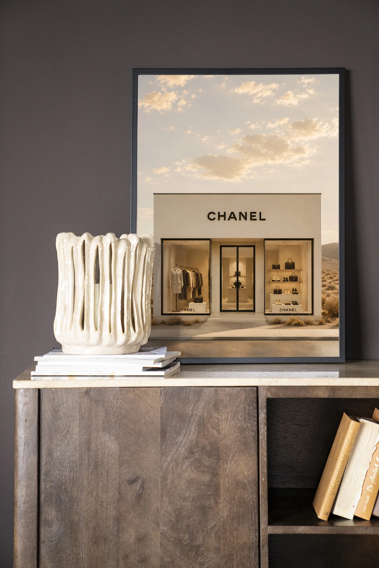 Wall Hanging Luxury Boutique White - Urban Cotton