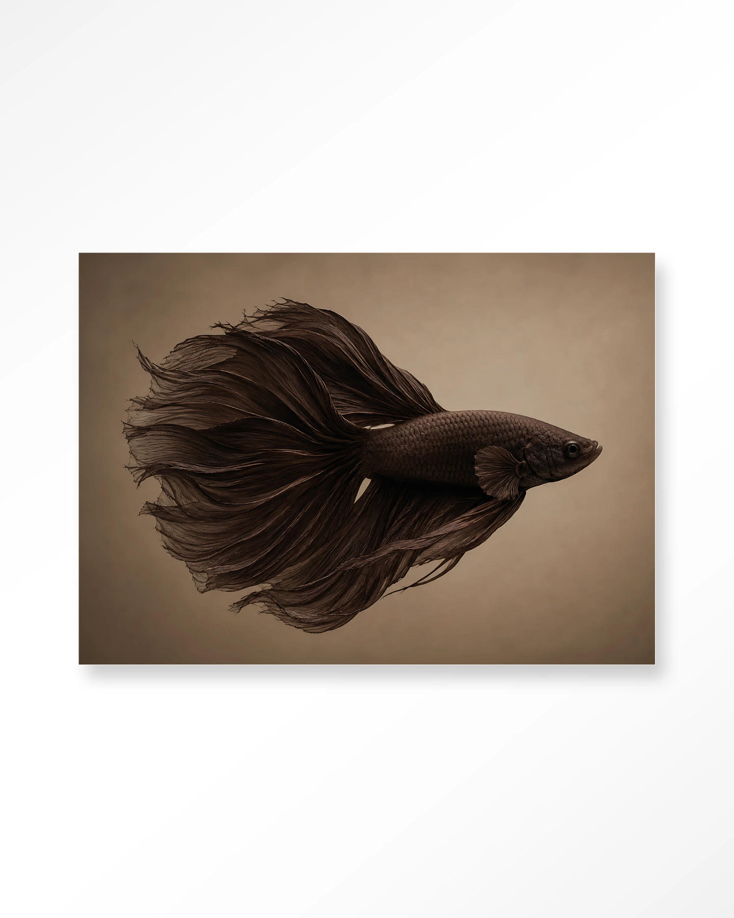Wall Hanging Brown Fish - Urban Cotton - Urban Cotton
