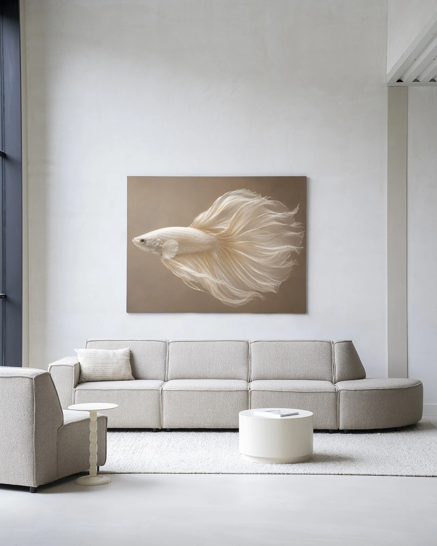 Wall Hanging Pearl Fish - Urban Cotton