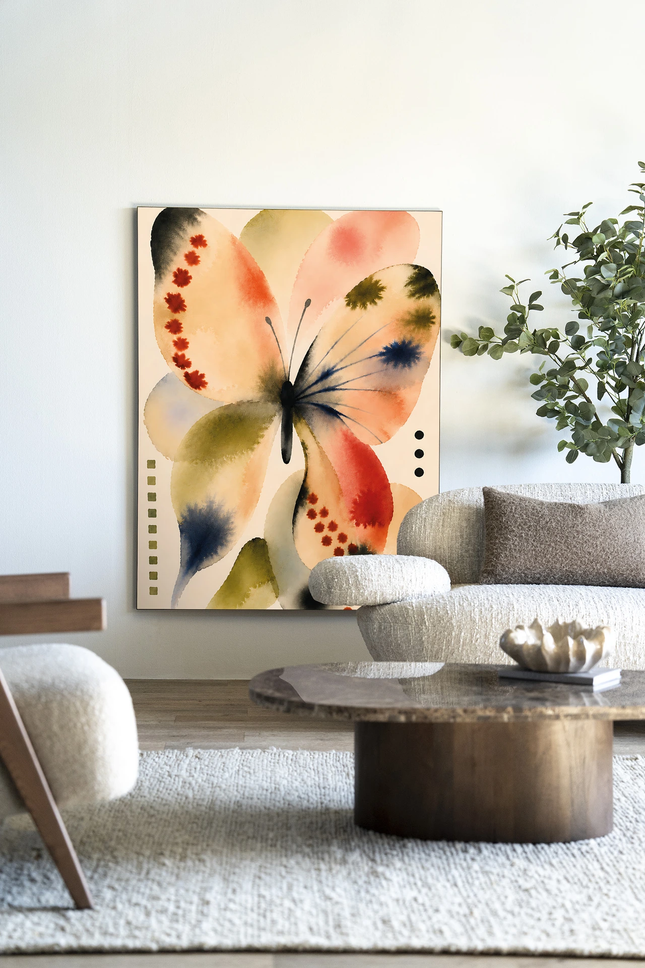 Wall Hanging Mariposa Dos - Urban Cotton