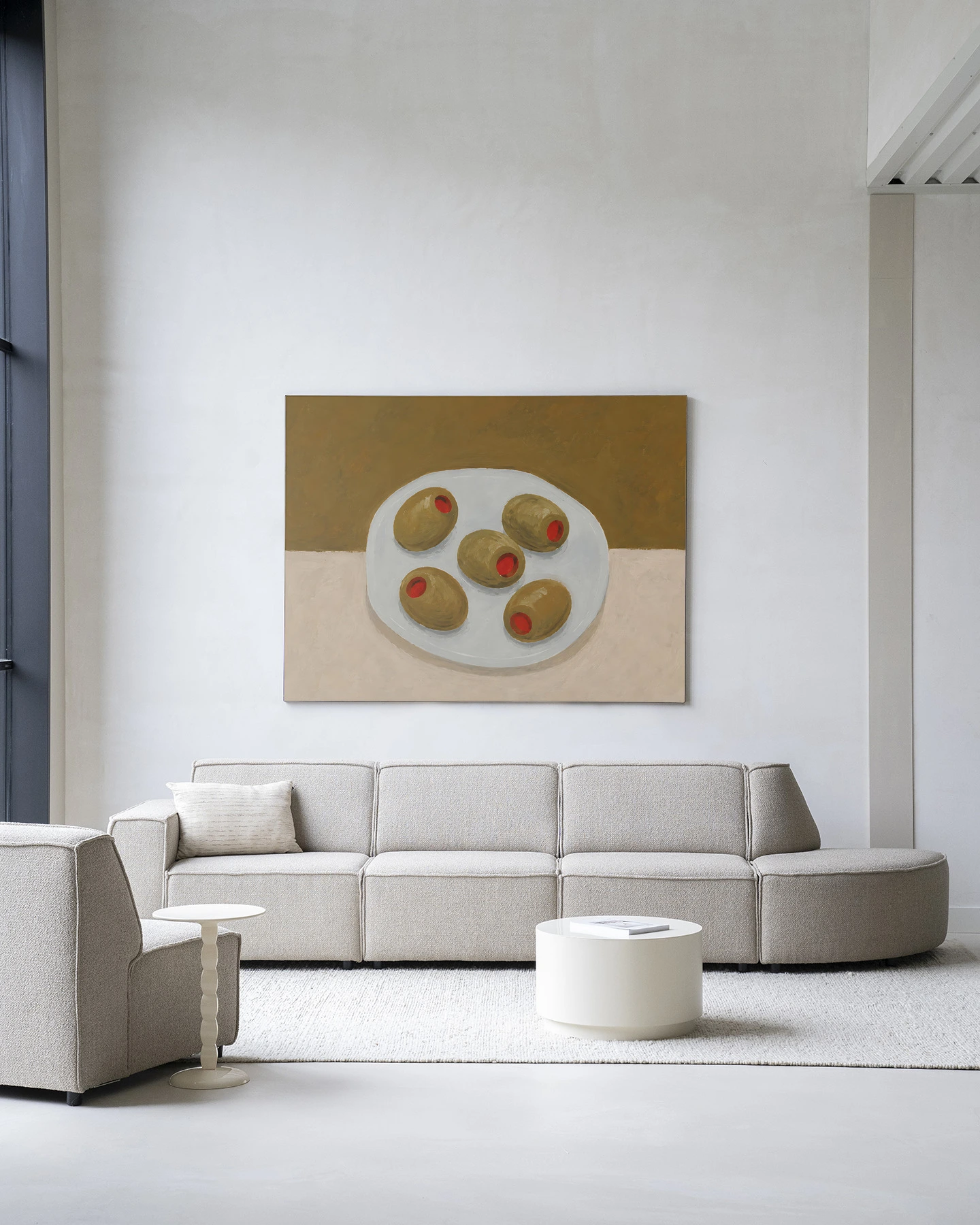 Wall Hanging Olives On A Plate - Urban Cotton