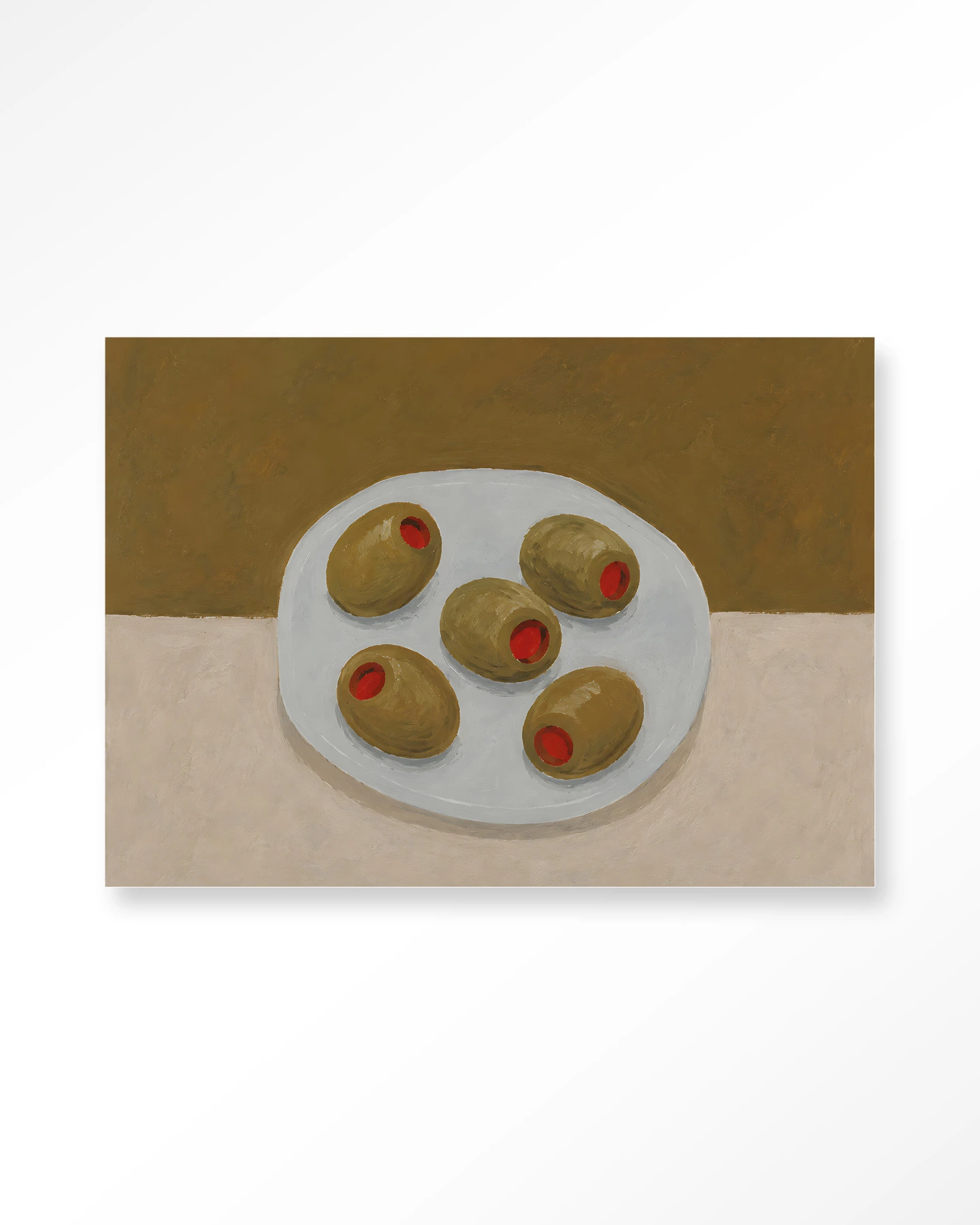 Wall Hanging Olives On A Plate - Urban Cotton - Urban Cotton
