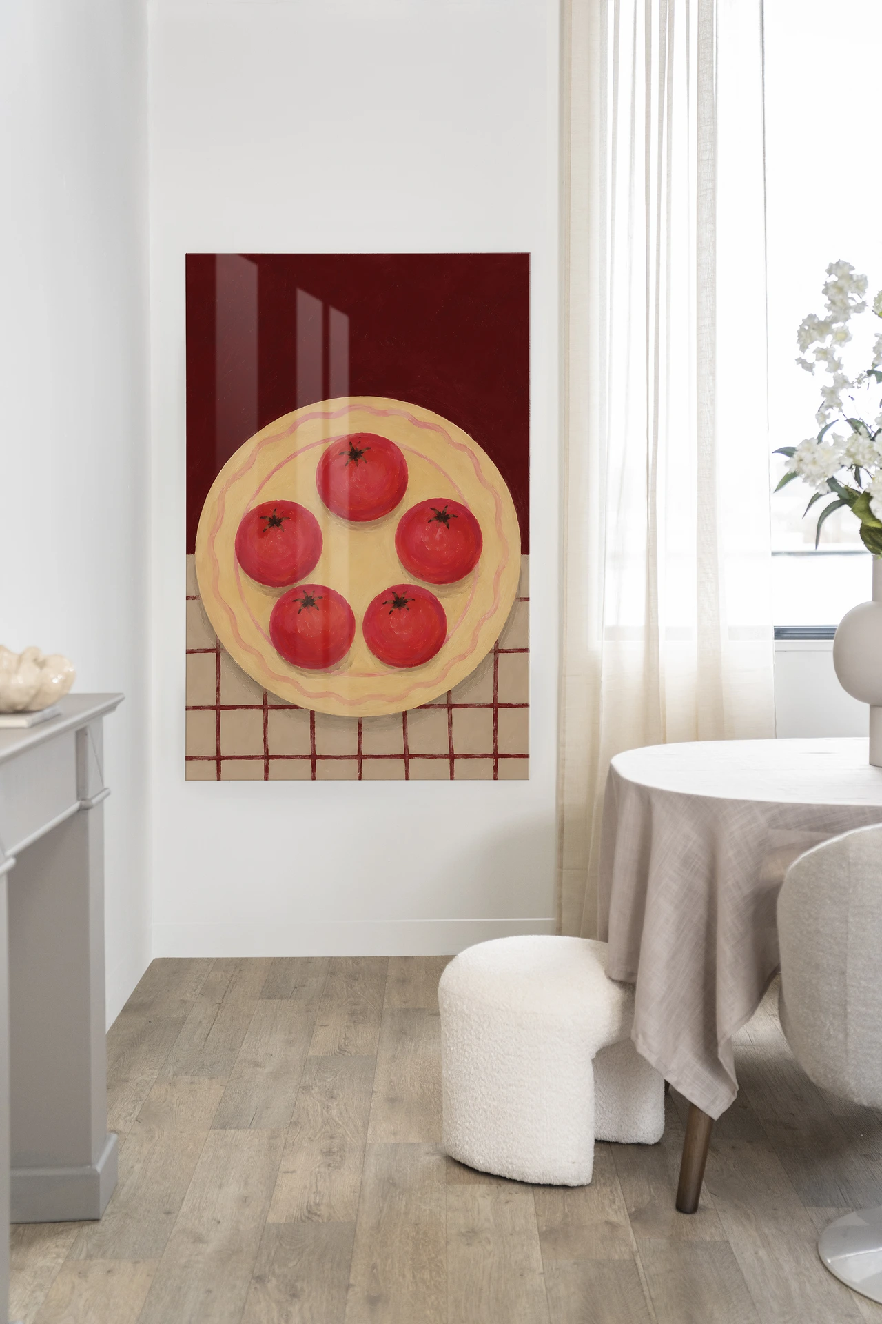Wandtuch Tomatos On A Plate - Urban Cotton