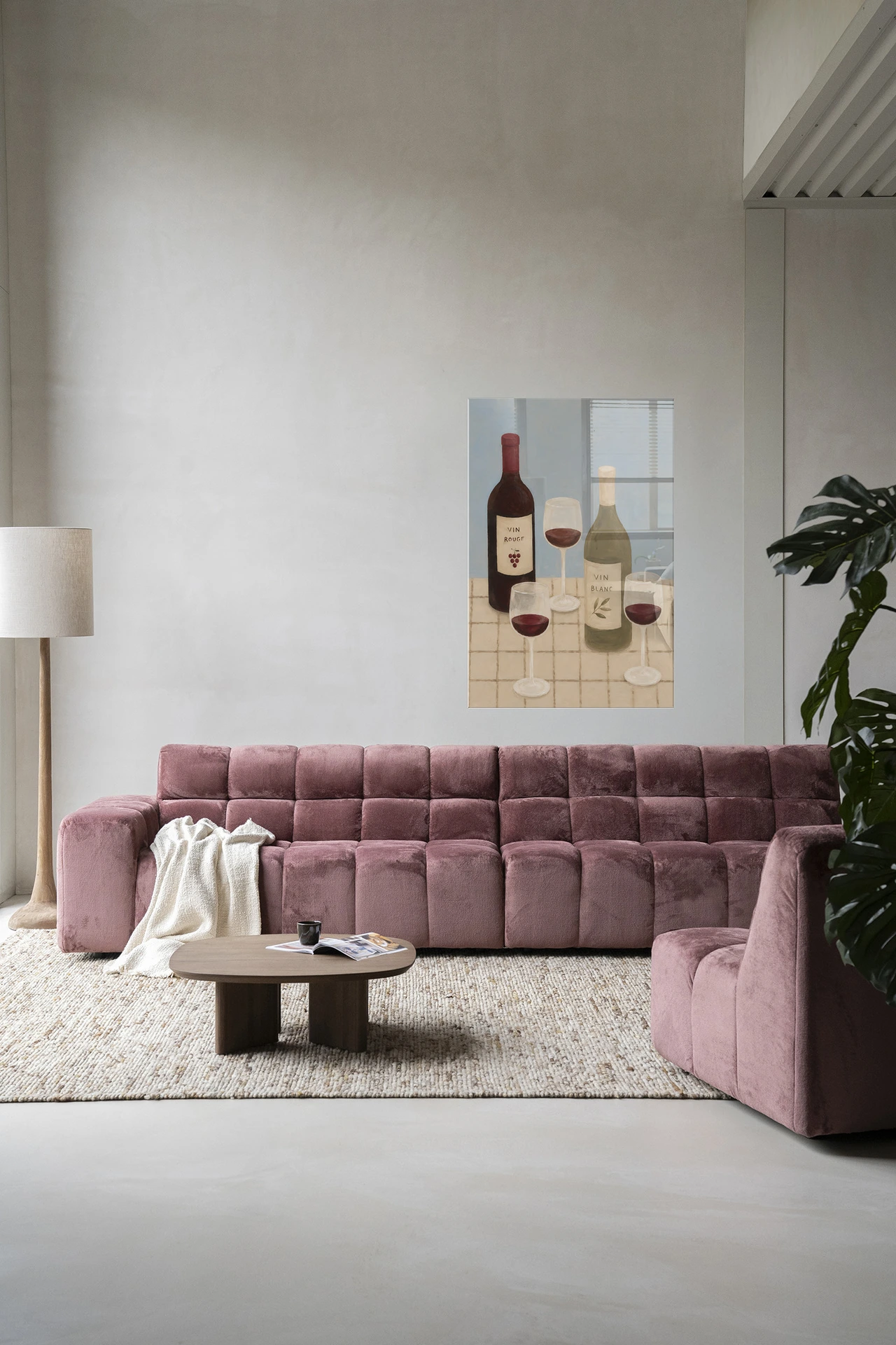 Wall Hanging Wine Time - Urban Cotton