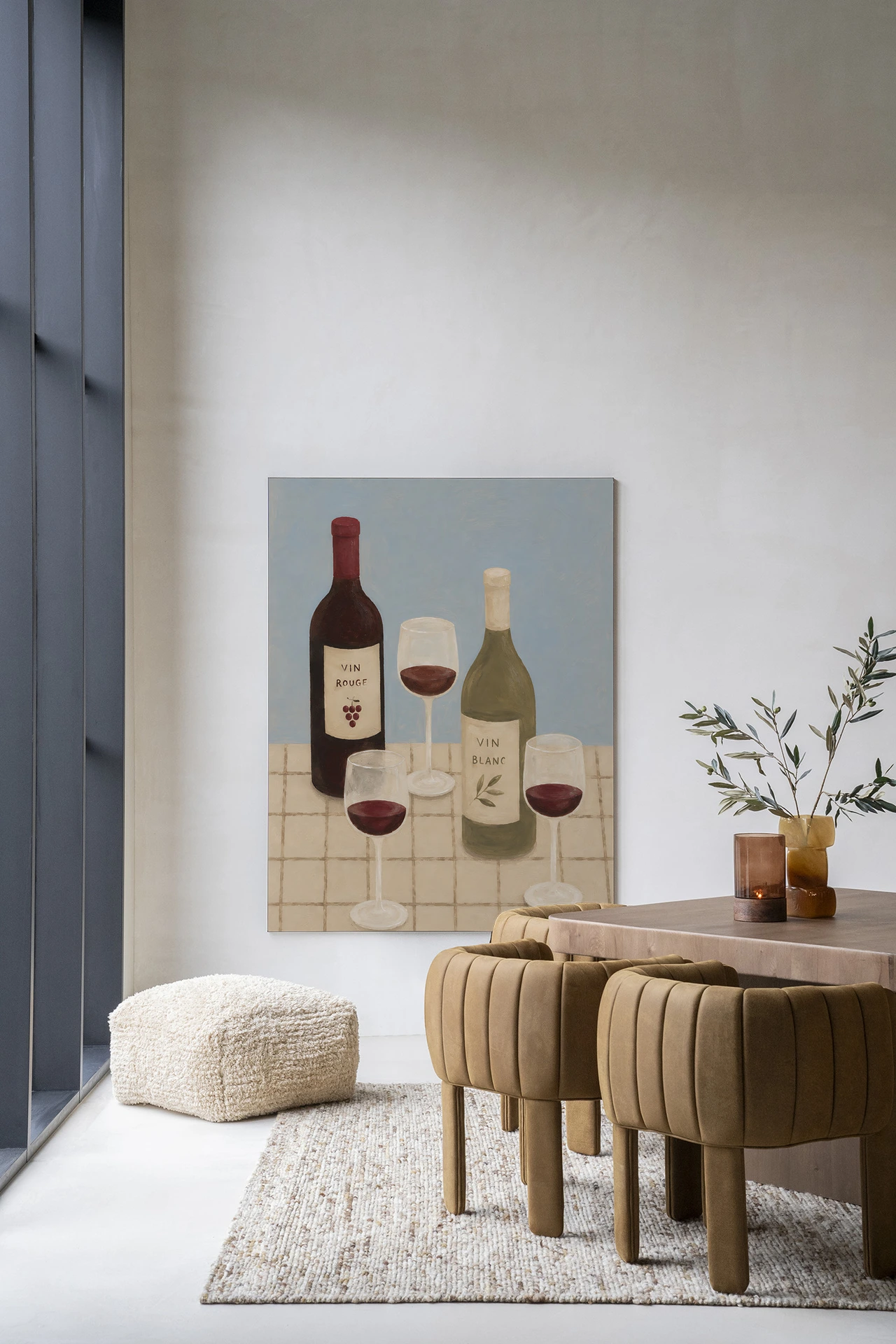 Wall Hanging Wine Time - Urban Cotton