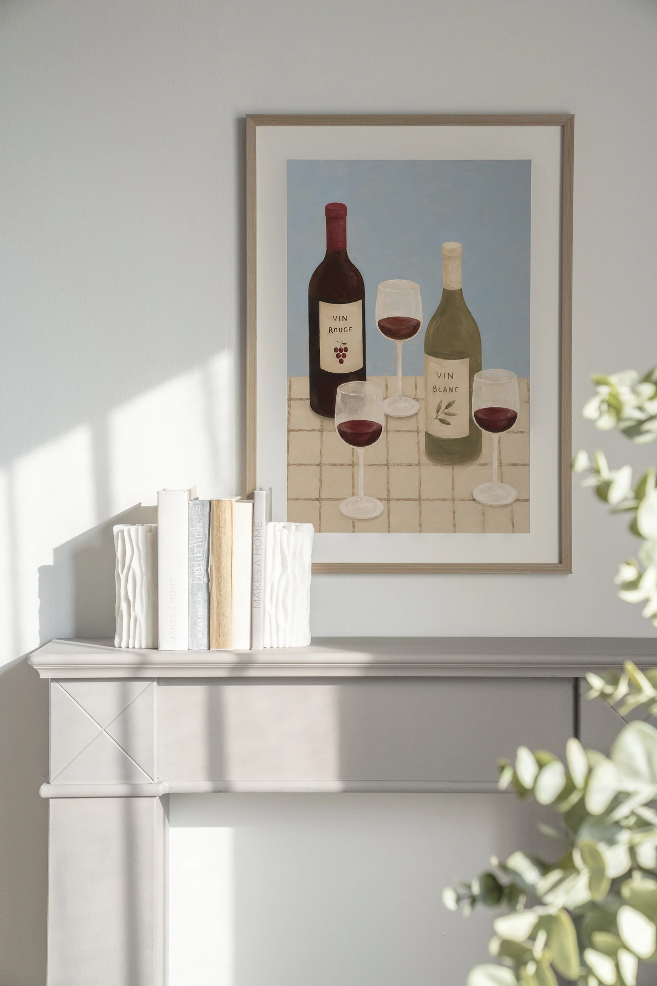 Wall Hanging Wine Time - Urban Cotton